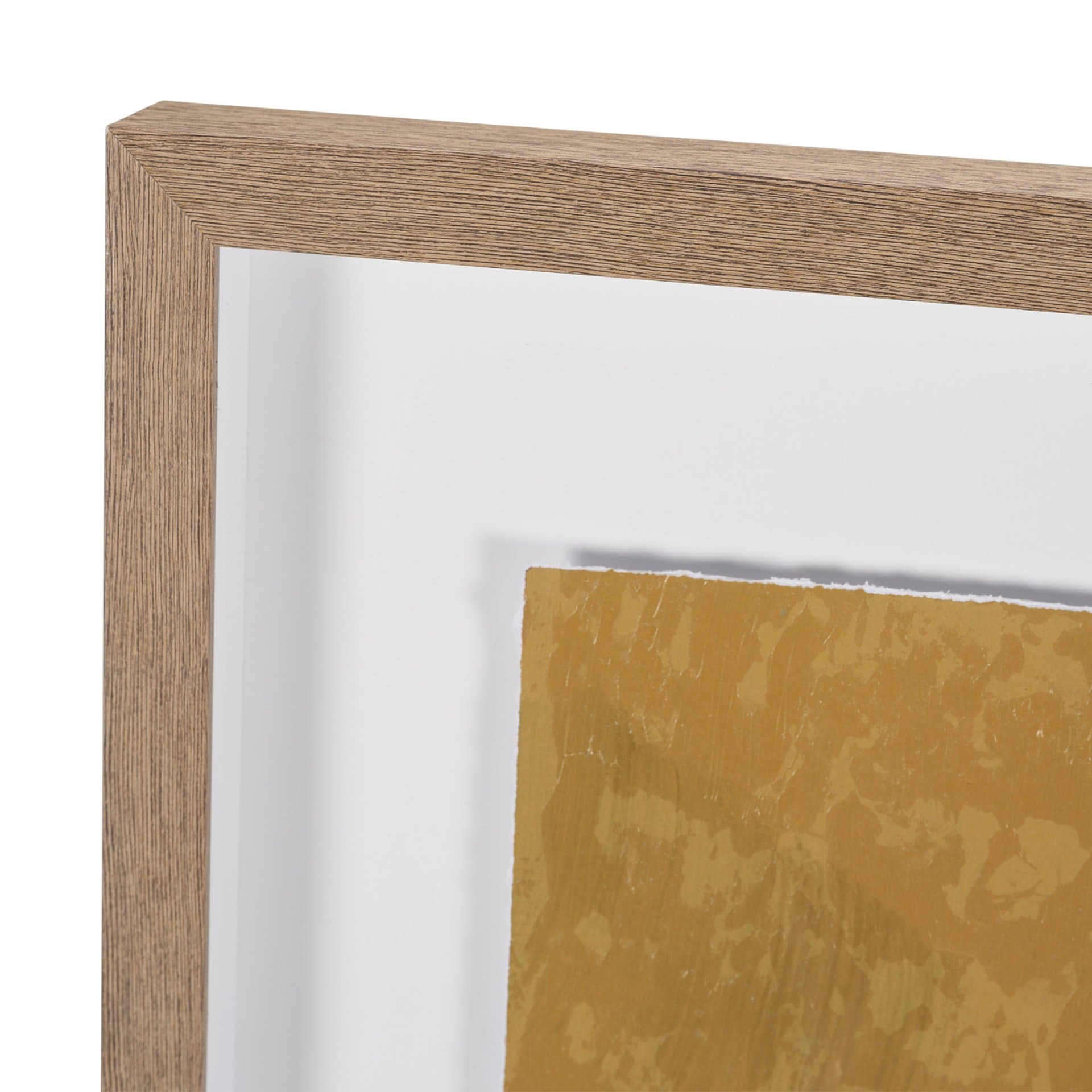 Mental Crossfire I by Mercana Studio Hand-Embellished Textured Framed Artwork Matted under Glass — product photograph