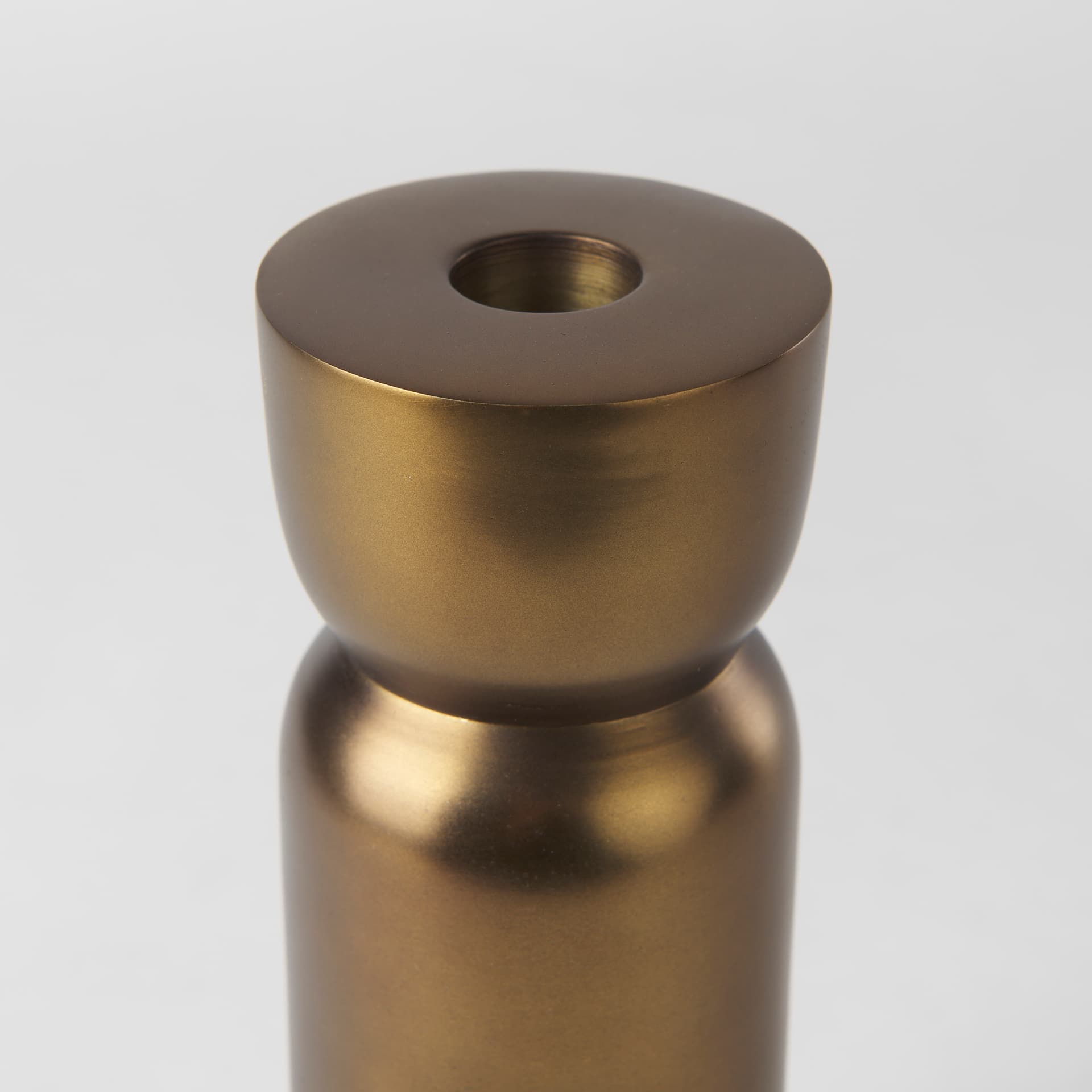Malta Aluminum Candle Holder Large — product photograph