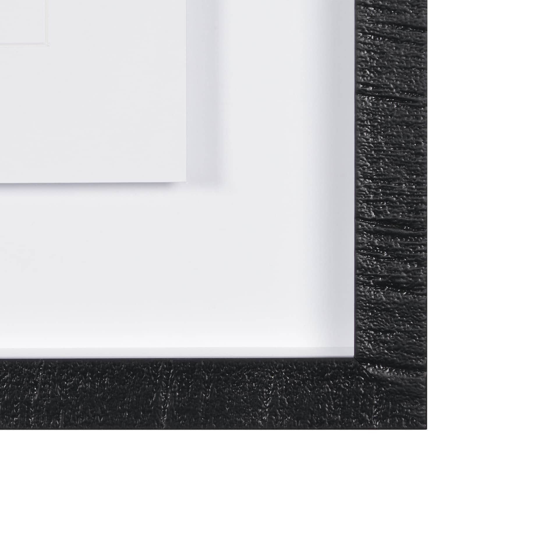Equestrian Riding IV BW Horse by Mercana Studio Hand Embellished Framed Art Print Matted under Glass — product photograph