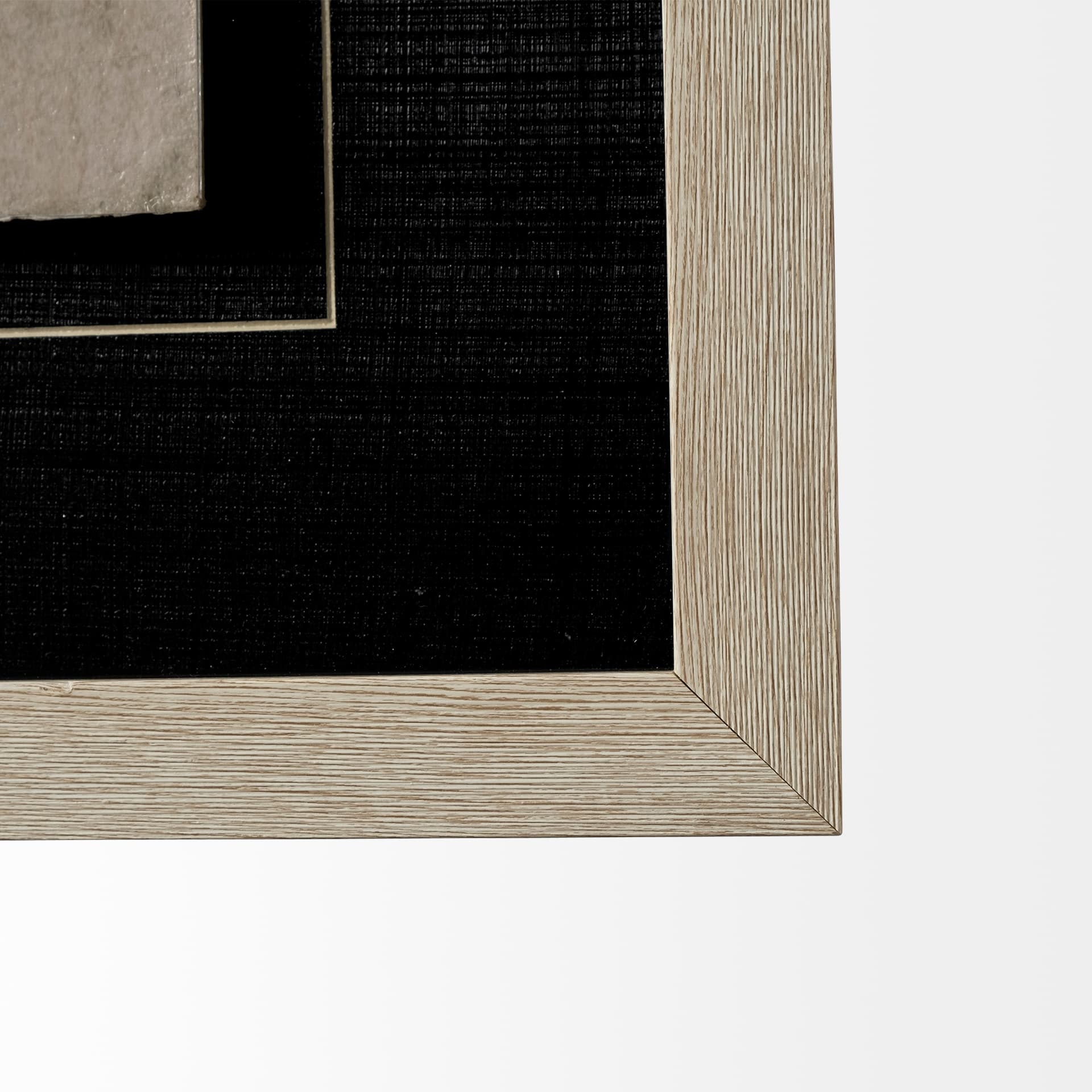 The Art of Shadows X by Mercana Studio Hand Embellished Textured Framed Art Print Matted under Glass — product photograph