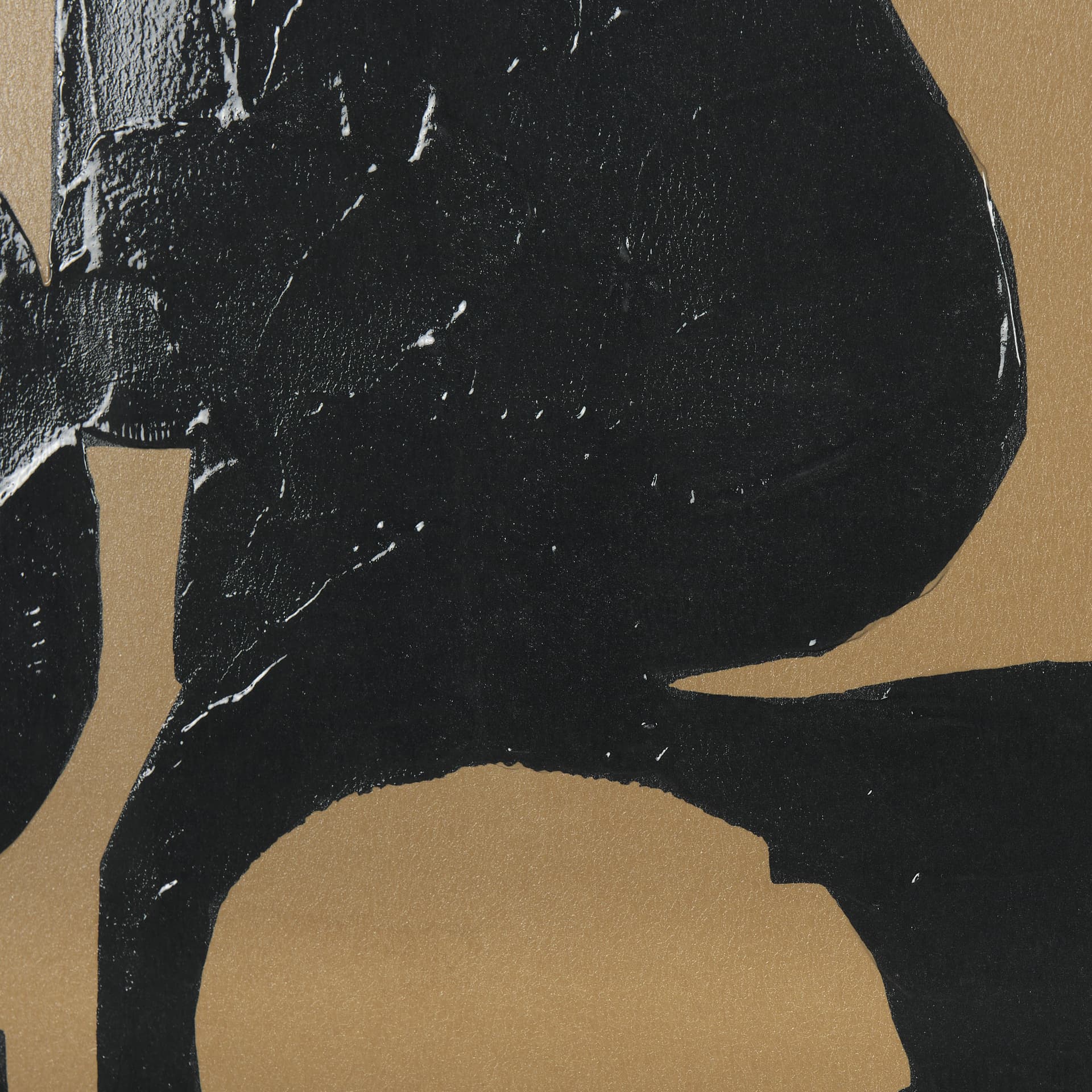 Kaldow by Mercana Studio a Hand Embellished Textured Framed Art Photograph Matted under Glass — product photograph