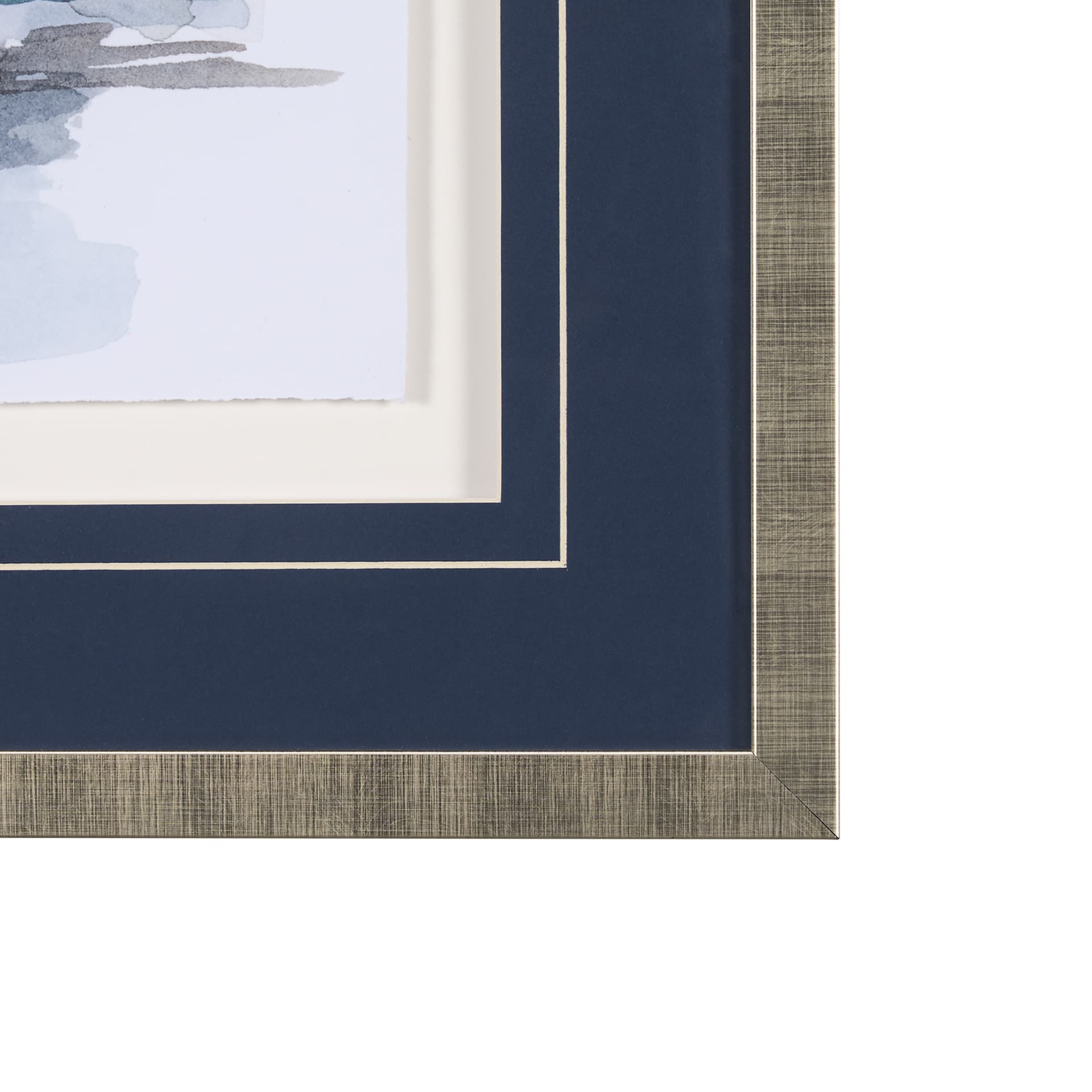 Custom Tranquil Coppice II (MC) by Grace Popp a Framed Art Print Matted under Glass — product photograph