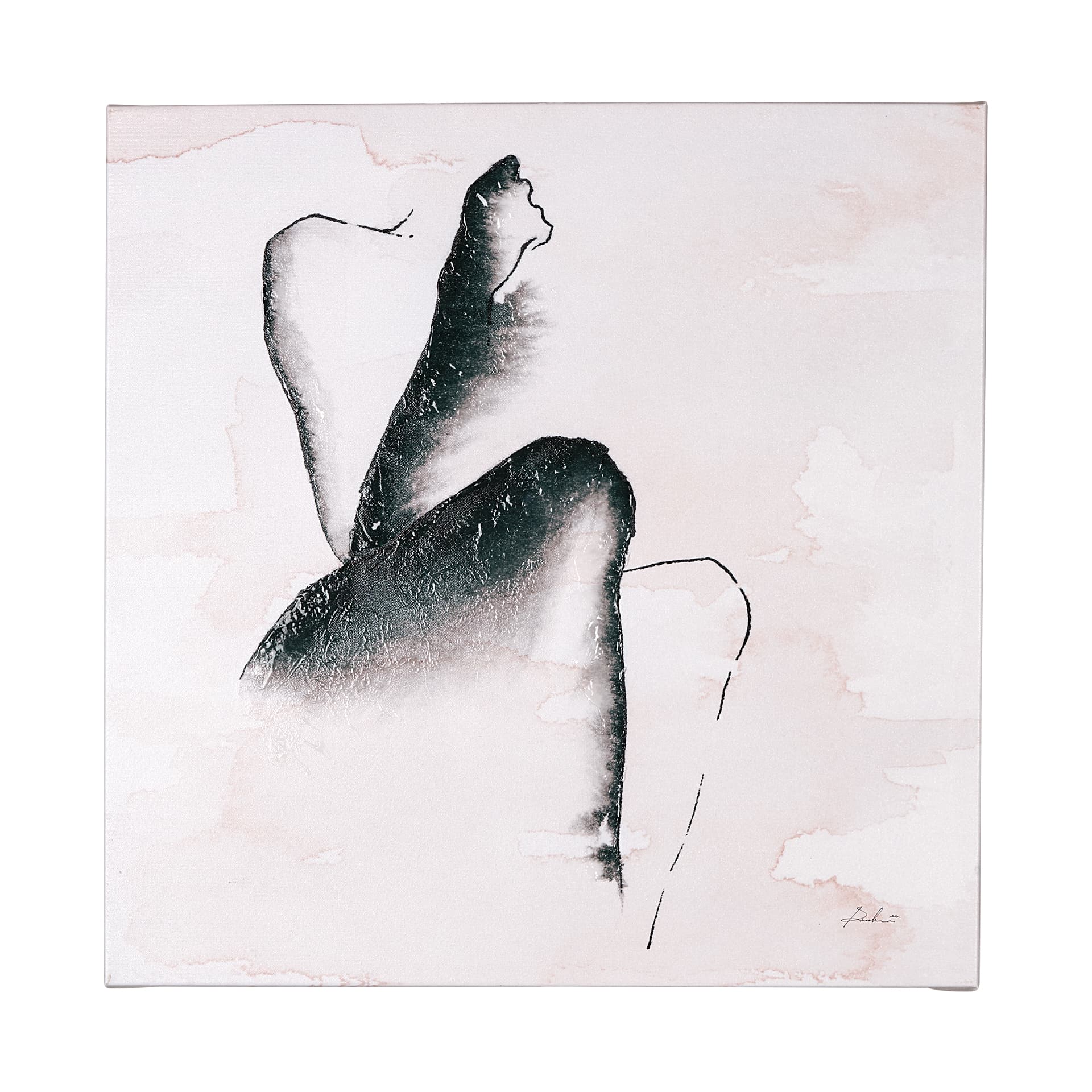 Andromedae Light IV by Melody. D a Hand Embellished Textured Canvas — product photograph