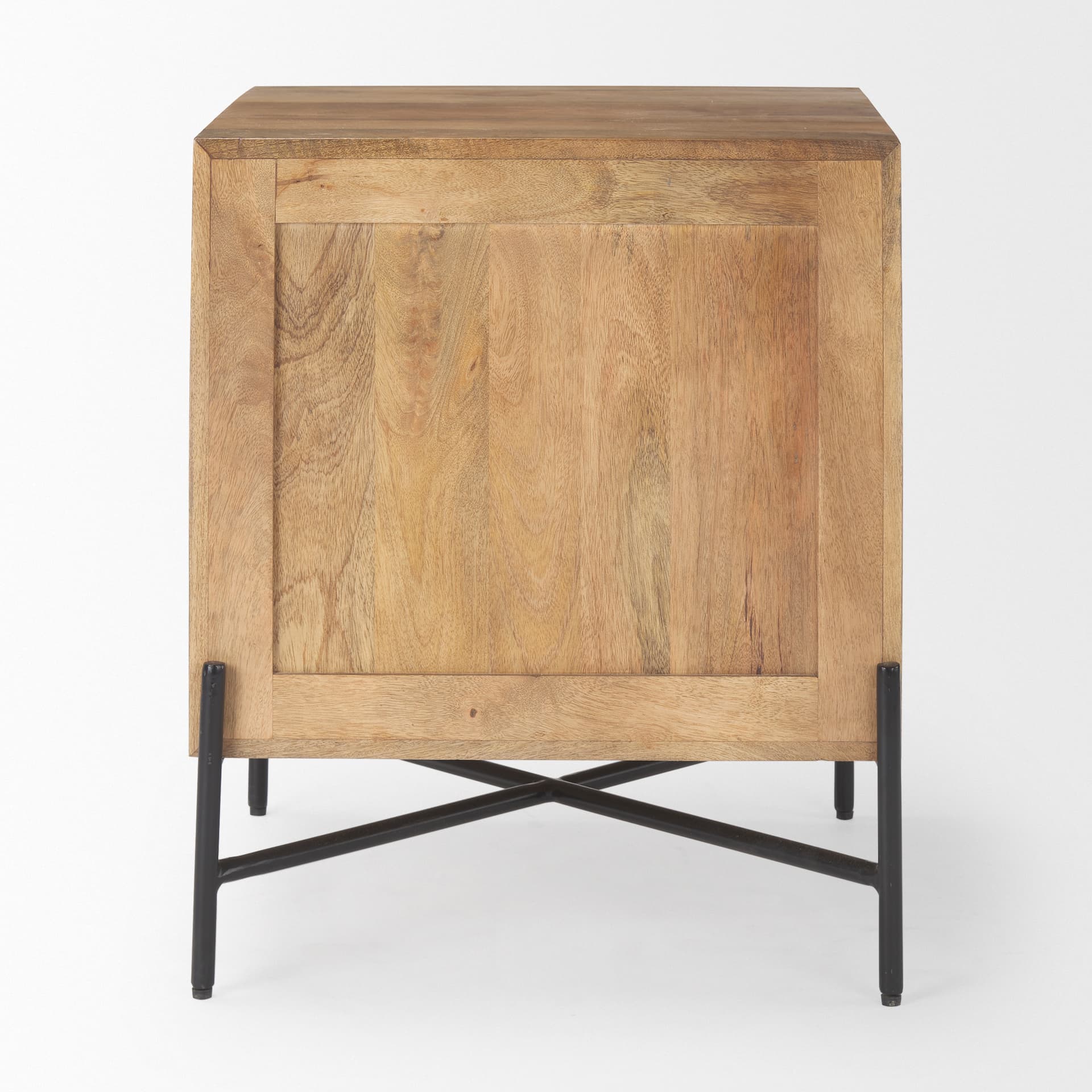 Cairo 22.0L x 22.0W x 26.0H Wood 2 Drawer Accent table — product photograph