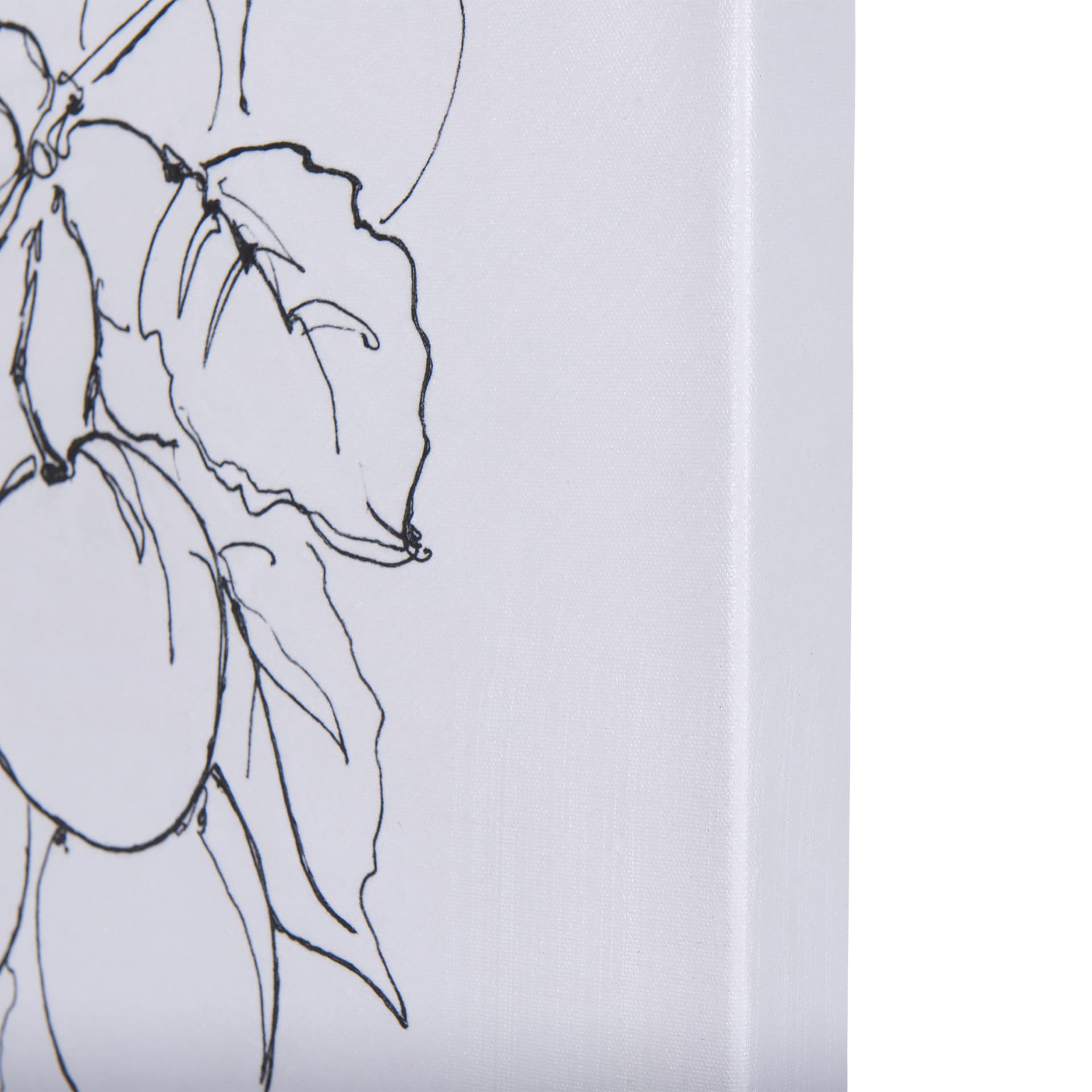Plum Branch II by Mercana Studio a Hand Embellished Textured Canvas — product photograph