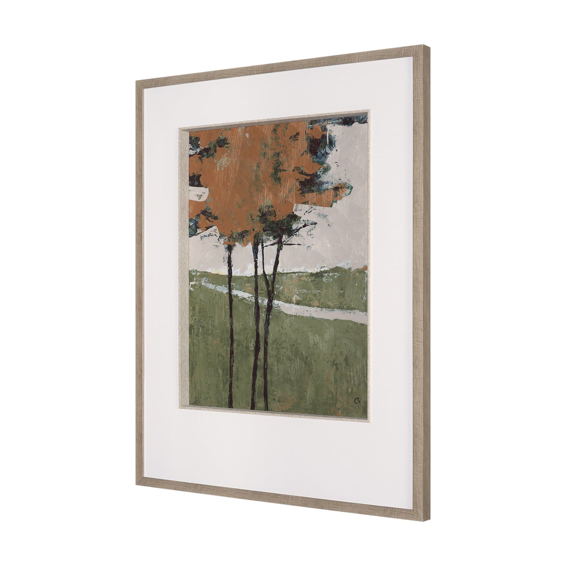 Majestic Canopy I by Mercana Studio Textured Framed Artwork Matted under Glass — product photograph