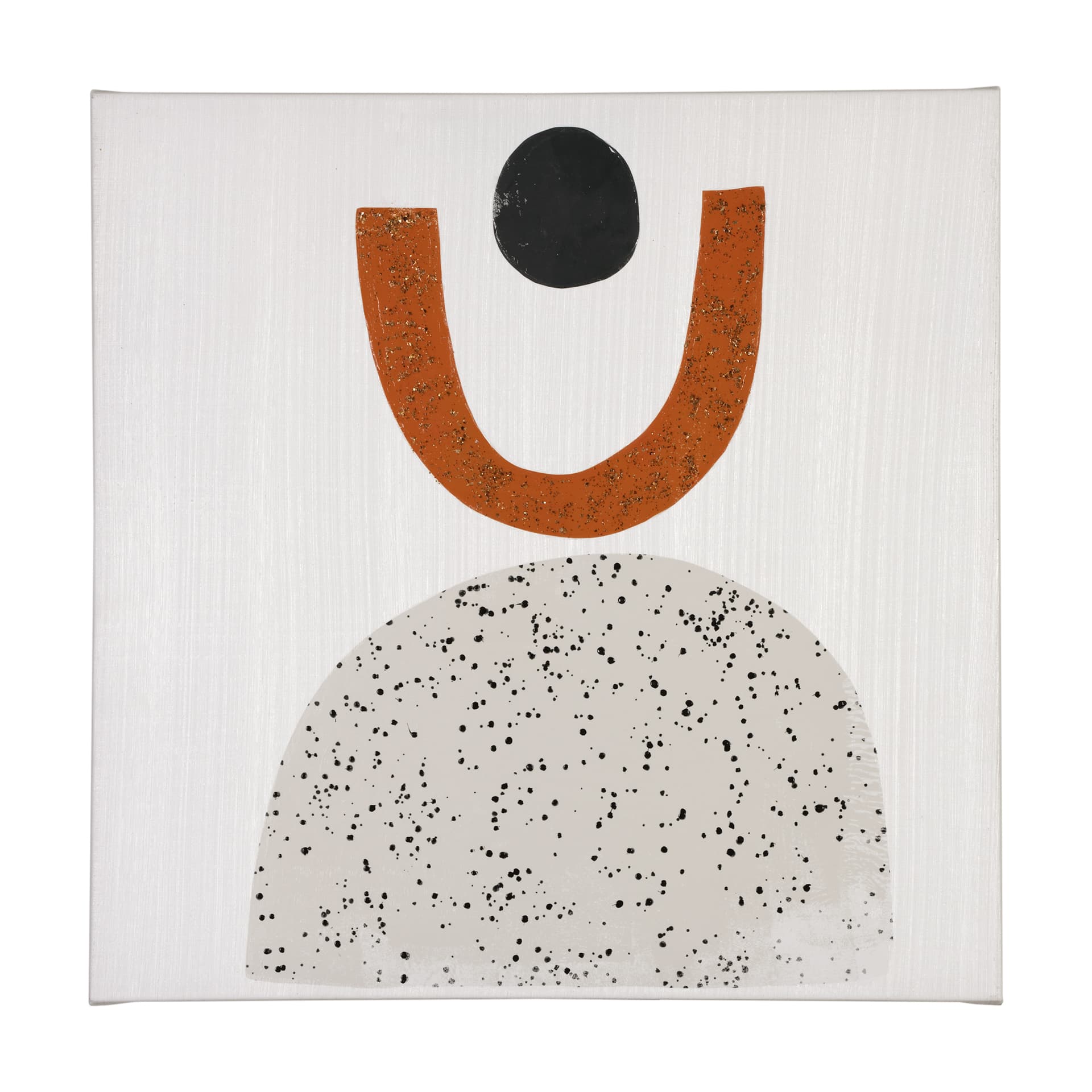 Tota I by Victoria Borges a Hand Embellished Textured Canvas — product photograph