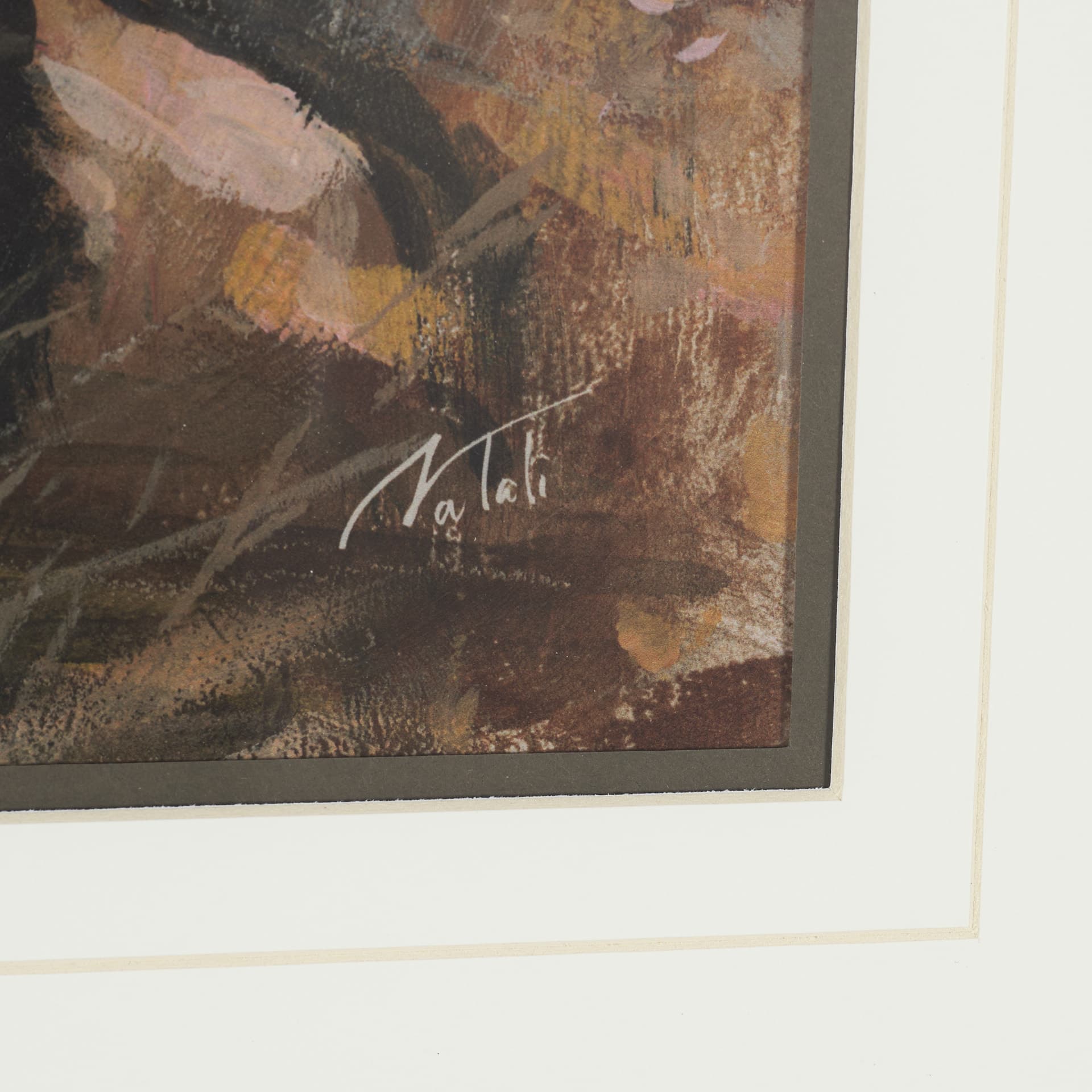 The Loyal Tracker II by Mercana Studio Textured Framed Artwork Matted under Glass — product photograph