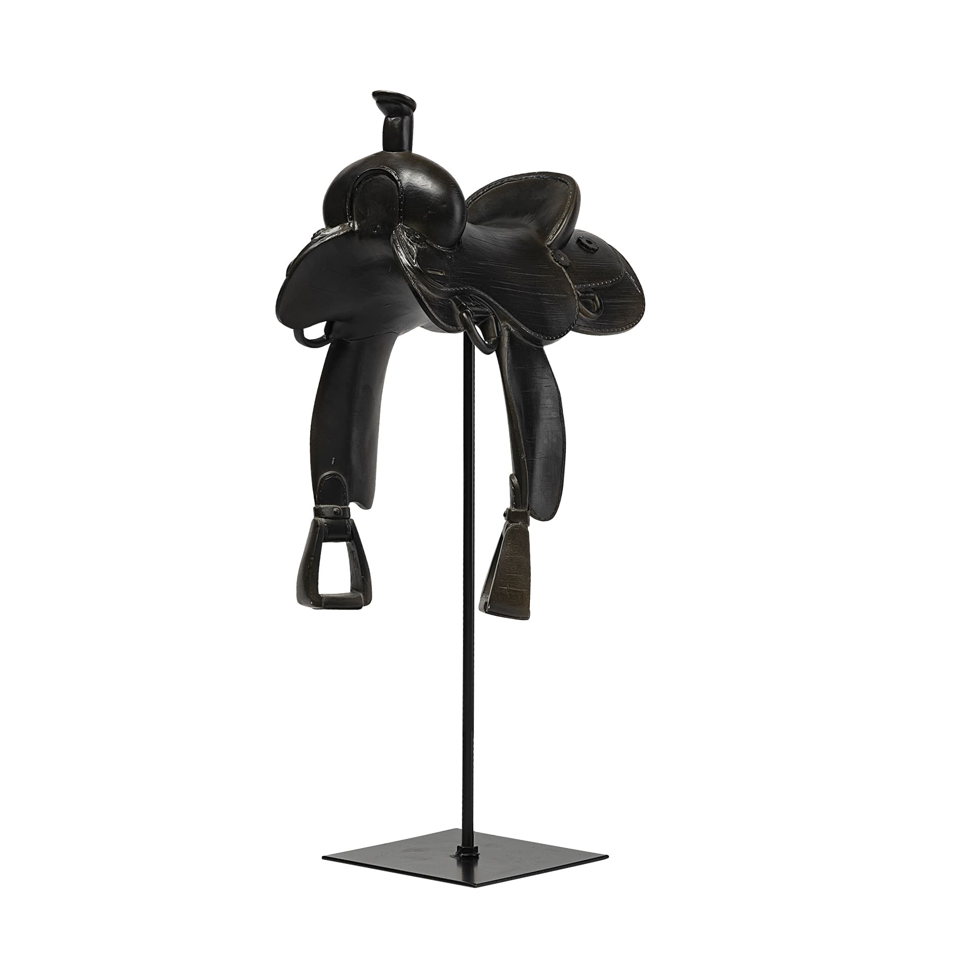 Colt I 9L x 8W Black Equestrian-Inspired Western Horse Saddle — product photograph