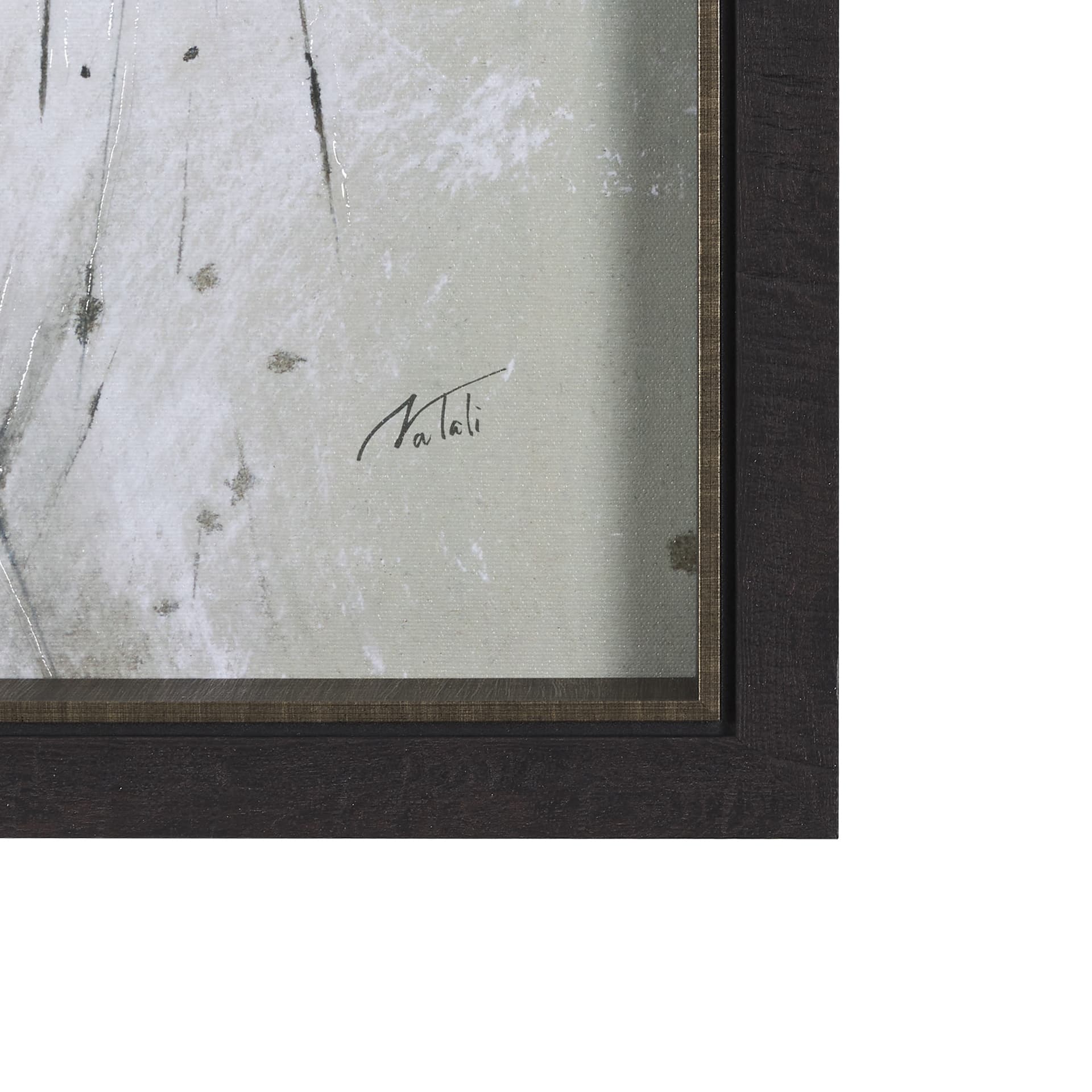 Winter Day I by Mercana Studio a Hand Embellished Textured Framed Art Print — product photograph