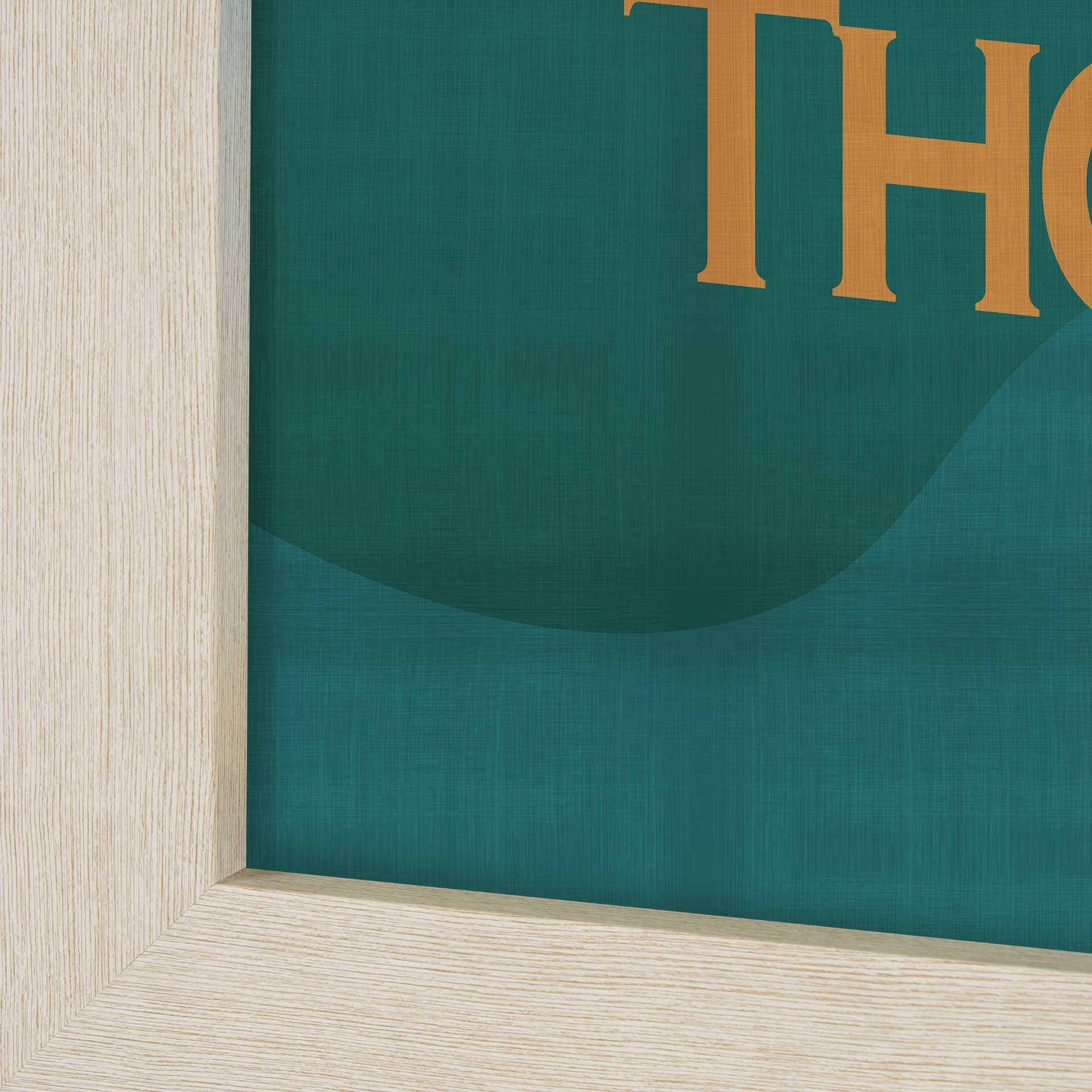 Thousand Islands GO (L) by Mercana Studio Textured Framed Artwork Matted — product photograph