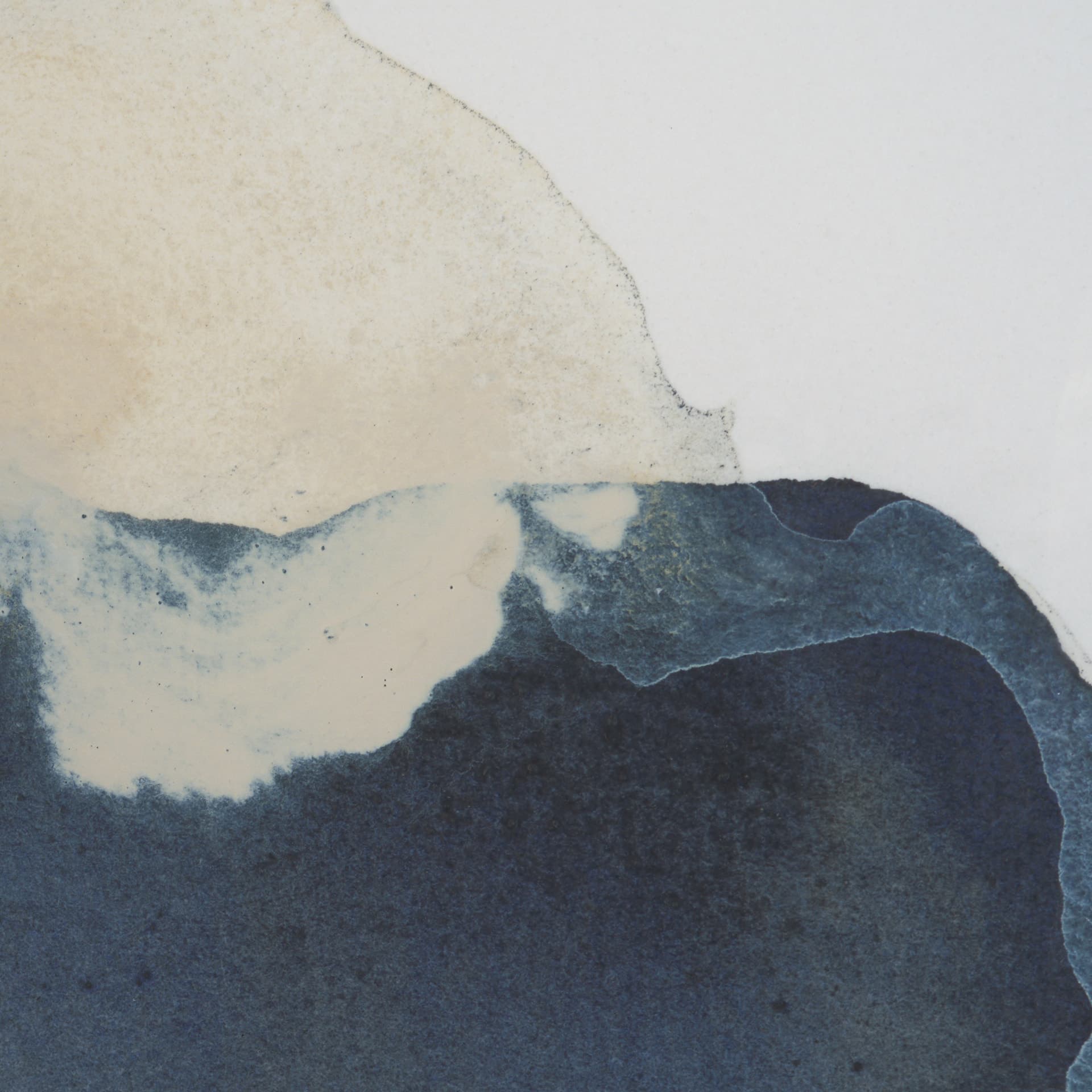 Broken Silence II Abstract by Mercana Studio a Hand Embellished Framed Print under Glass — product photograph