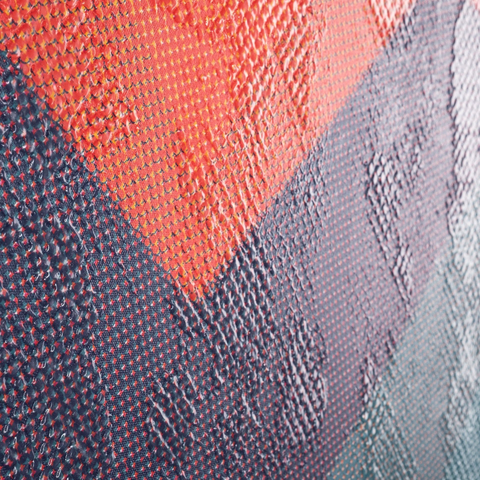 California Love by Urban Octopus a Hand Embellished Textured Canvas — product photograph