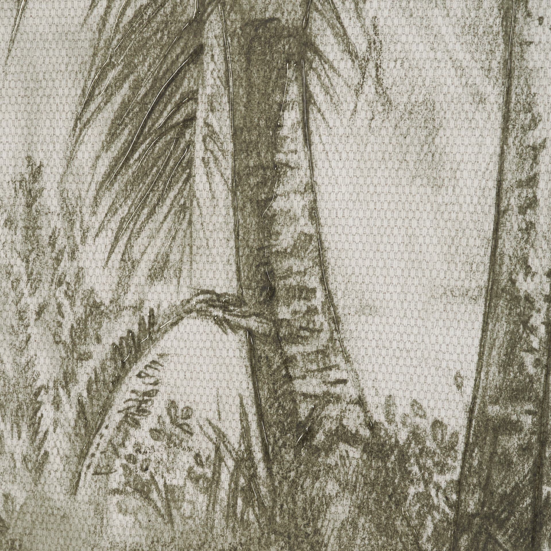 Tropical Coast (Set of 3) by Mercana Studio Hand Embelished Framed Artwork Matted under Glass — product photograph