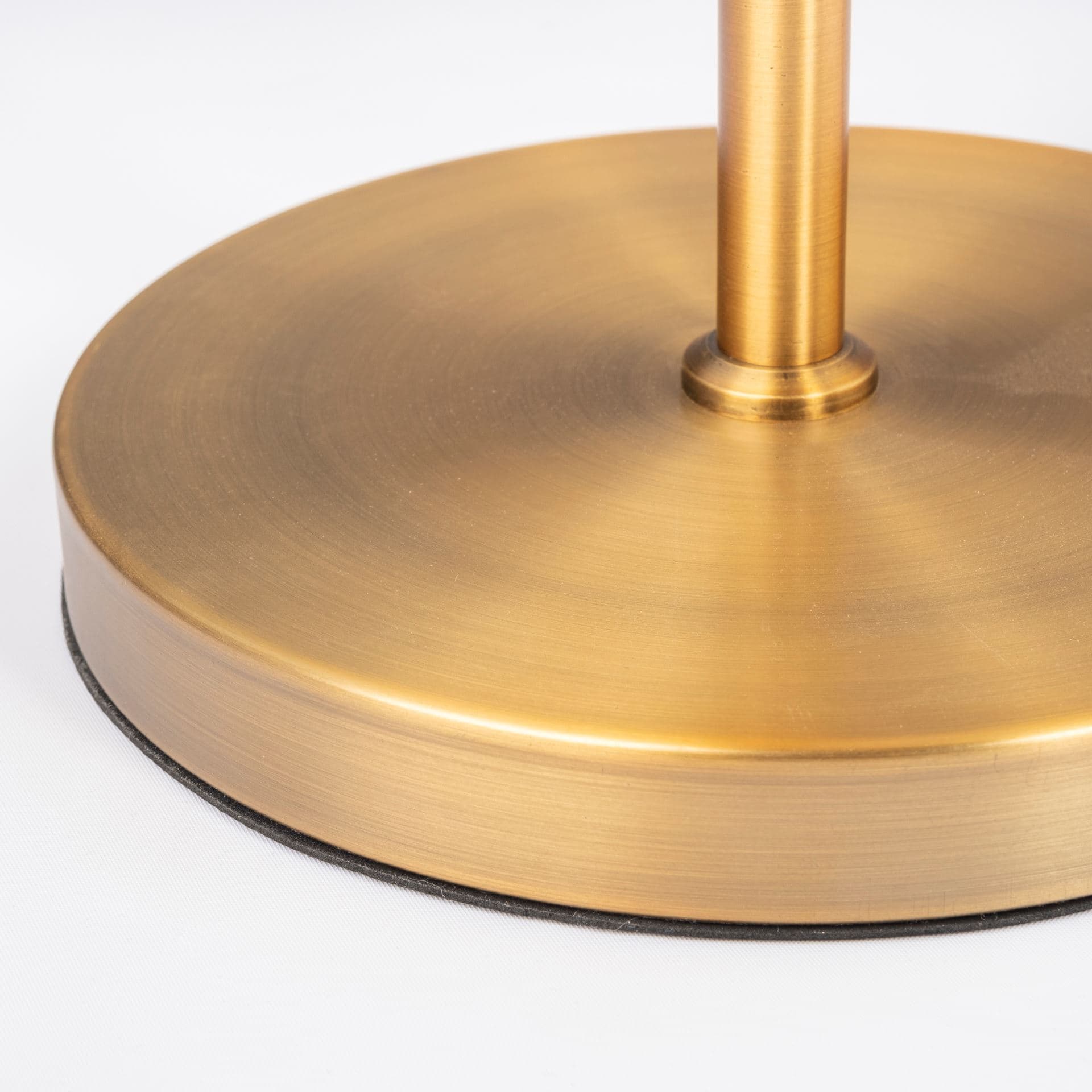 Fragon I (26"H) Gold-Tone Metal Adjustable Cone Shade Table Lamp — product photograph