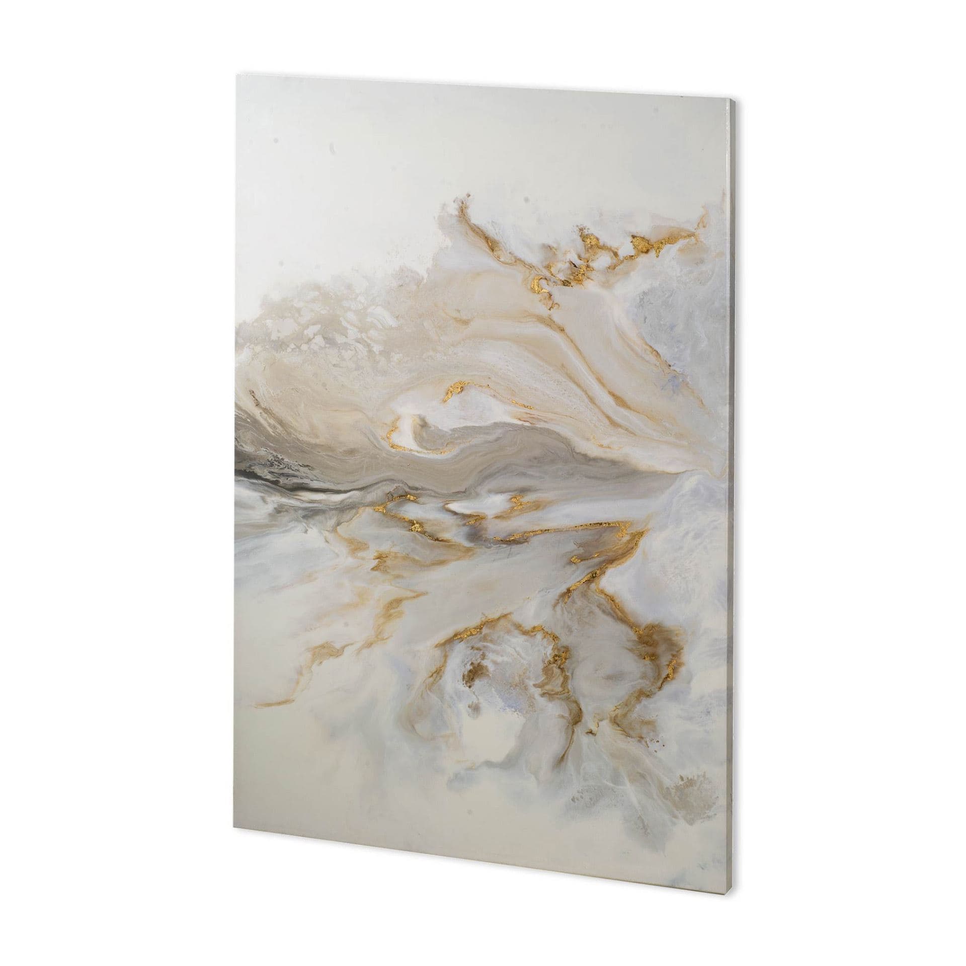 Confluence by Corrie LaVelle a Hand Embellished Textured Canvas — product photograph