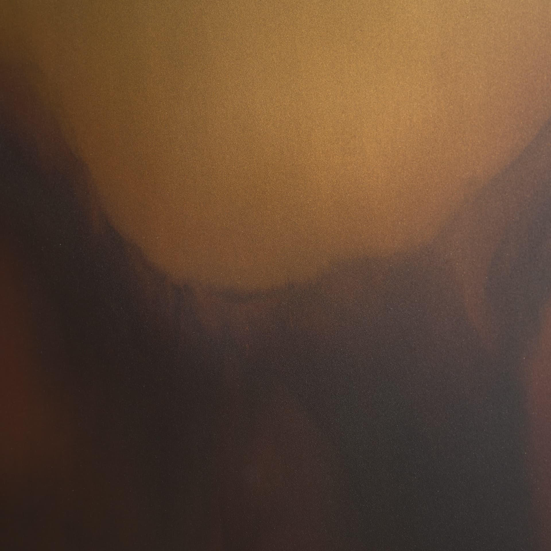 Rios Gold and Red Painted w/ Acid Wash Metal Wall Art — product photograph