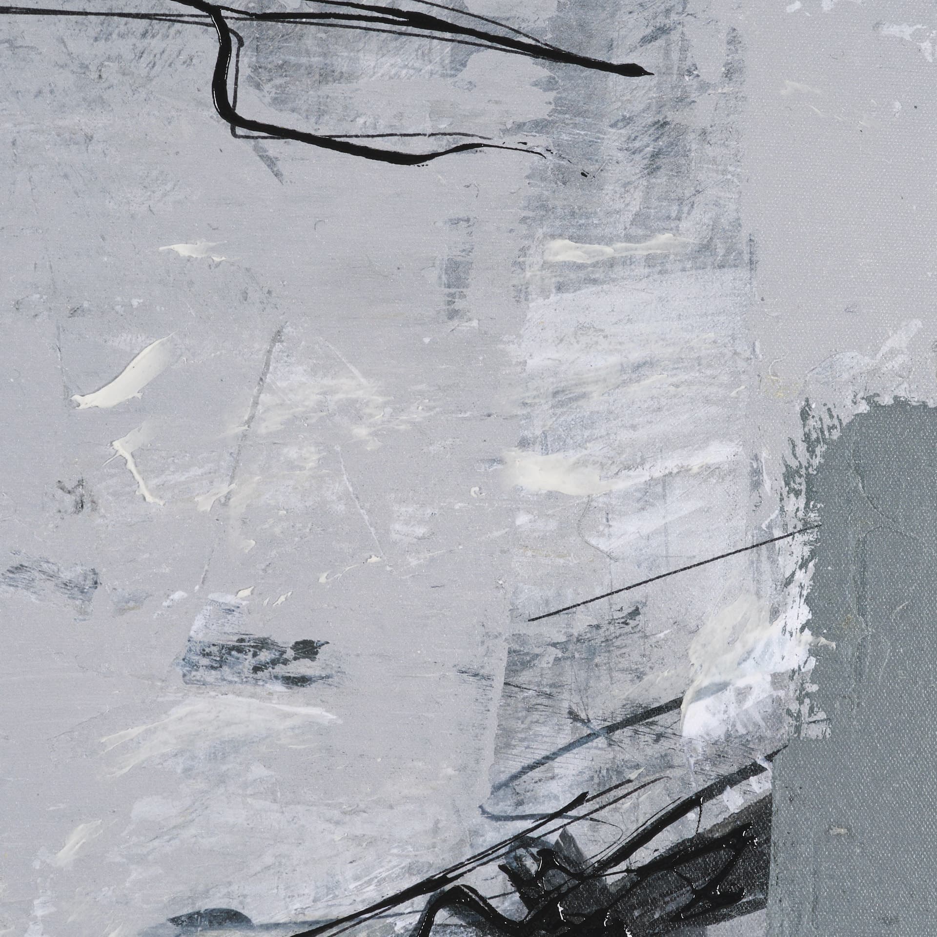 Community 1A by Mercana Studio Hand-Embellished Textured Framed Canvas Artwork — product photograph