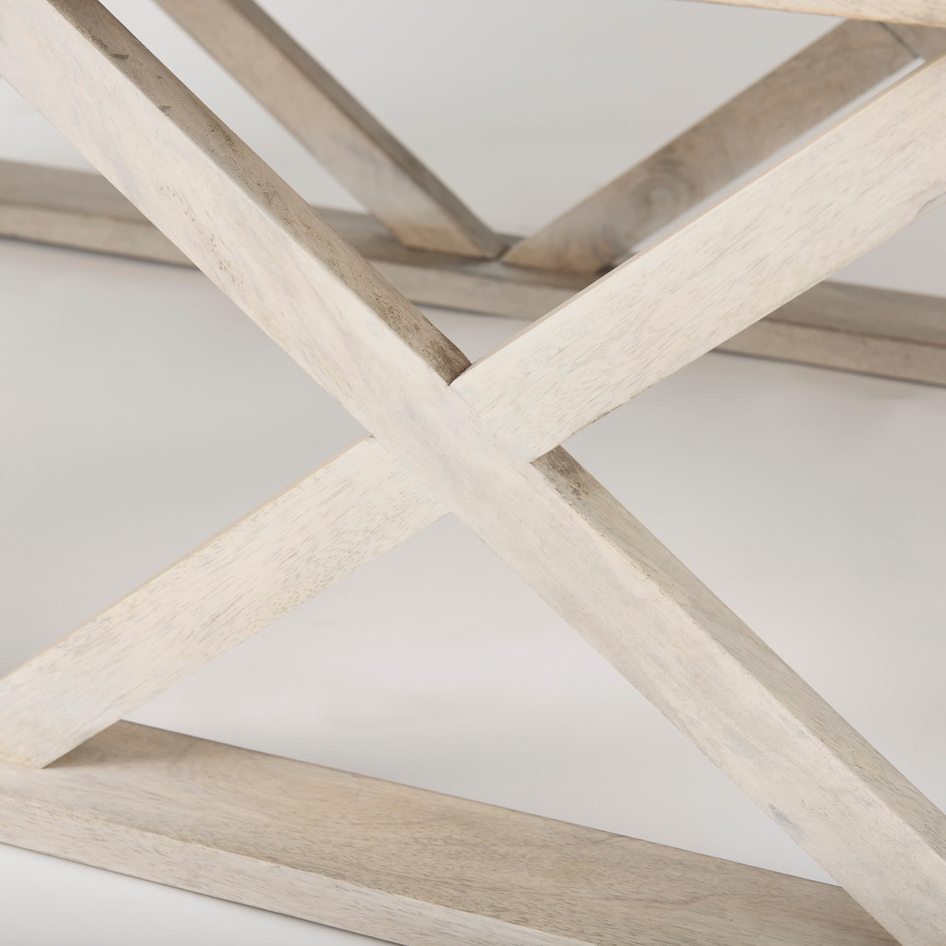 Forsey 48.0L x 28.0W x 17.5H Blonde Wood Rectangular Coffee Table — product photograph