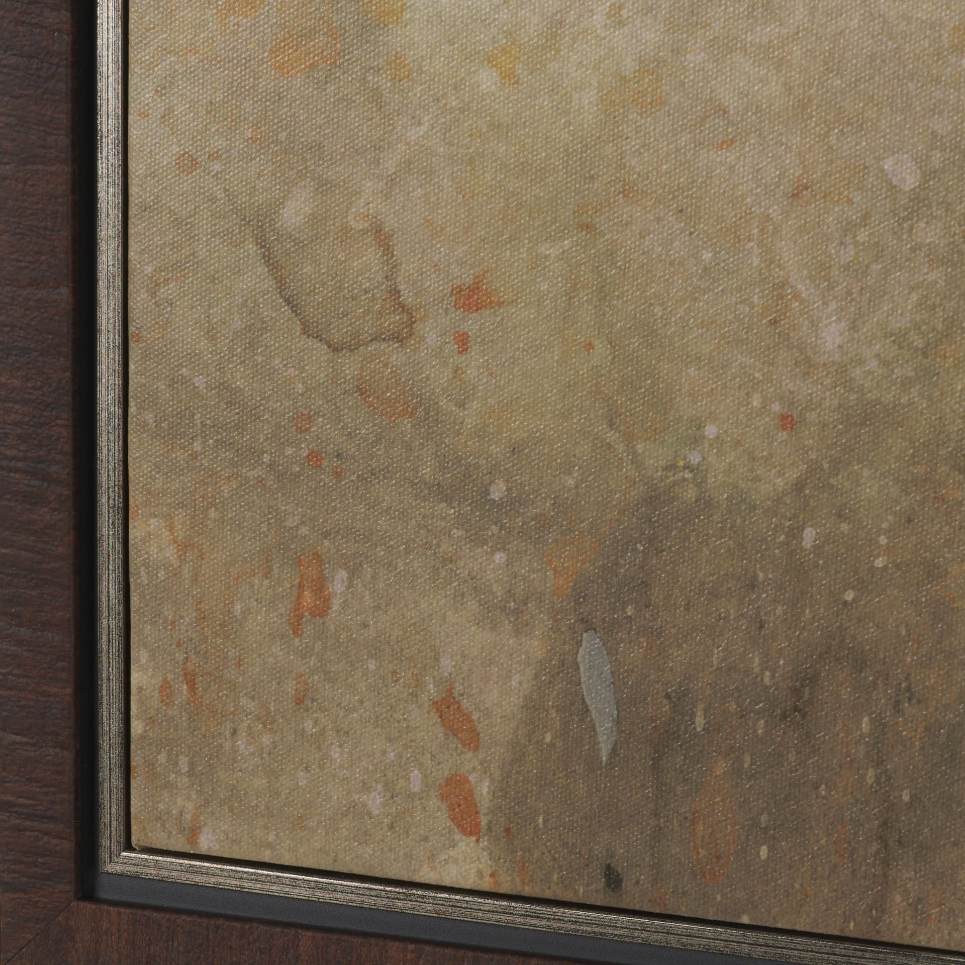 Resilient Bloom by Mercana Studio Hand-Embellished Textured Framed Canvas Artwork — product photograph