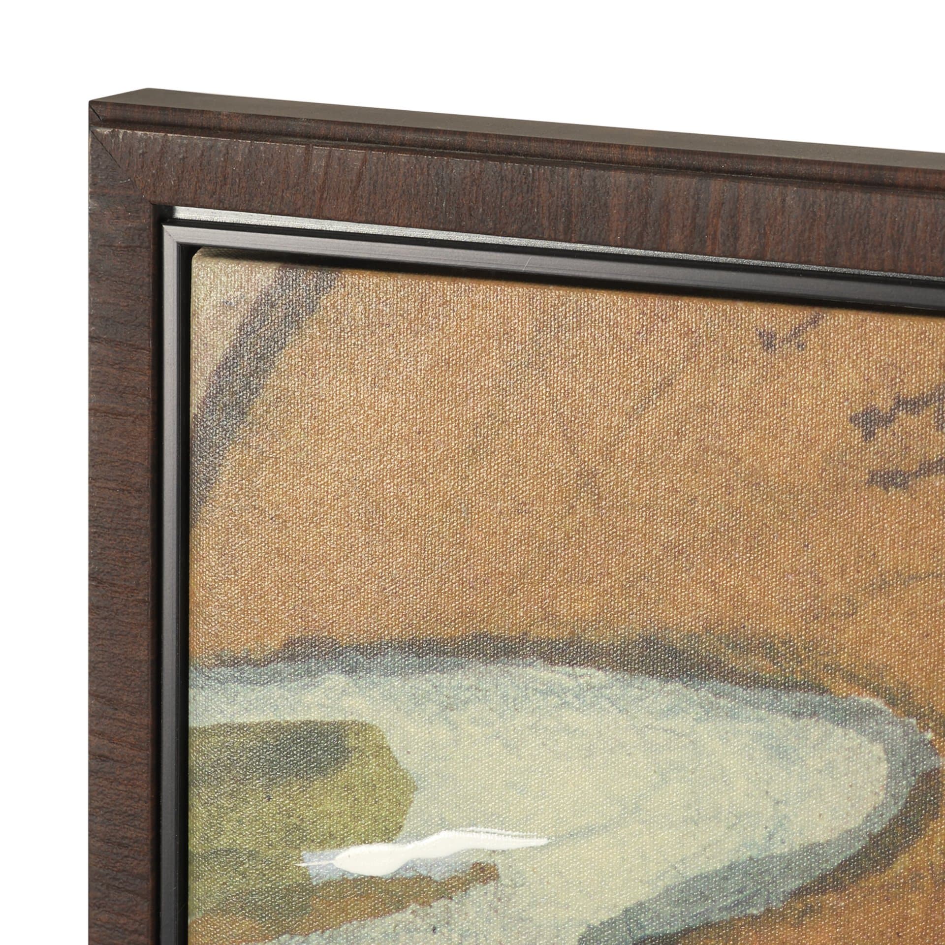 Rusttone II by Mercana Studio Hand-Embellished Textured Framed Canvas Artwork — product photograph