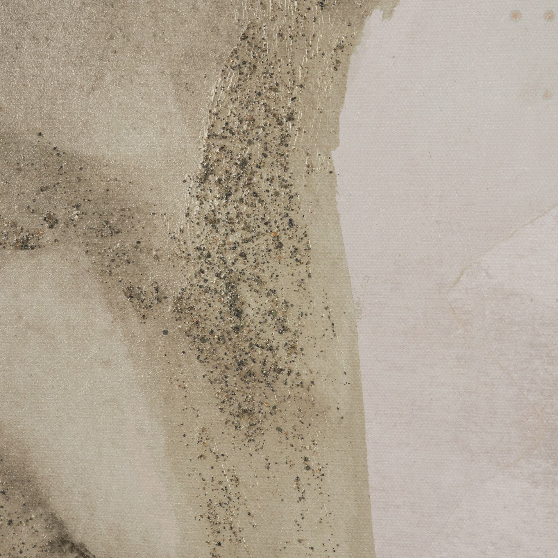Weathered Silence I by Mercana Studio Hand Embelished Textured Framed Artwork Matted under Glass — product photograph