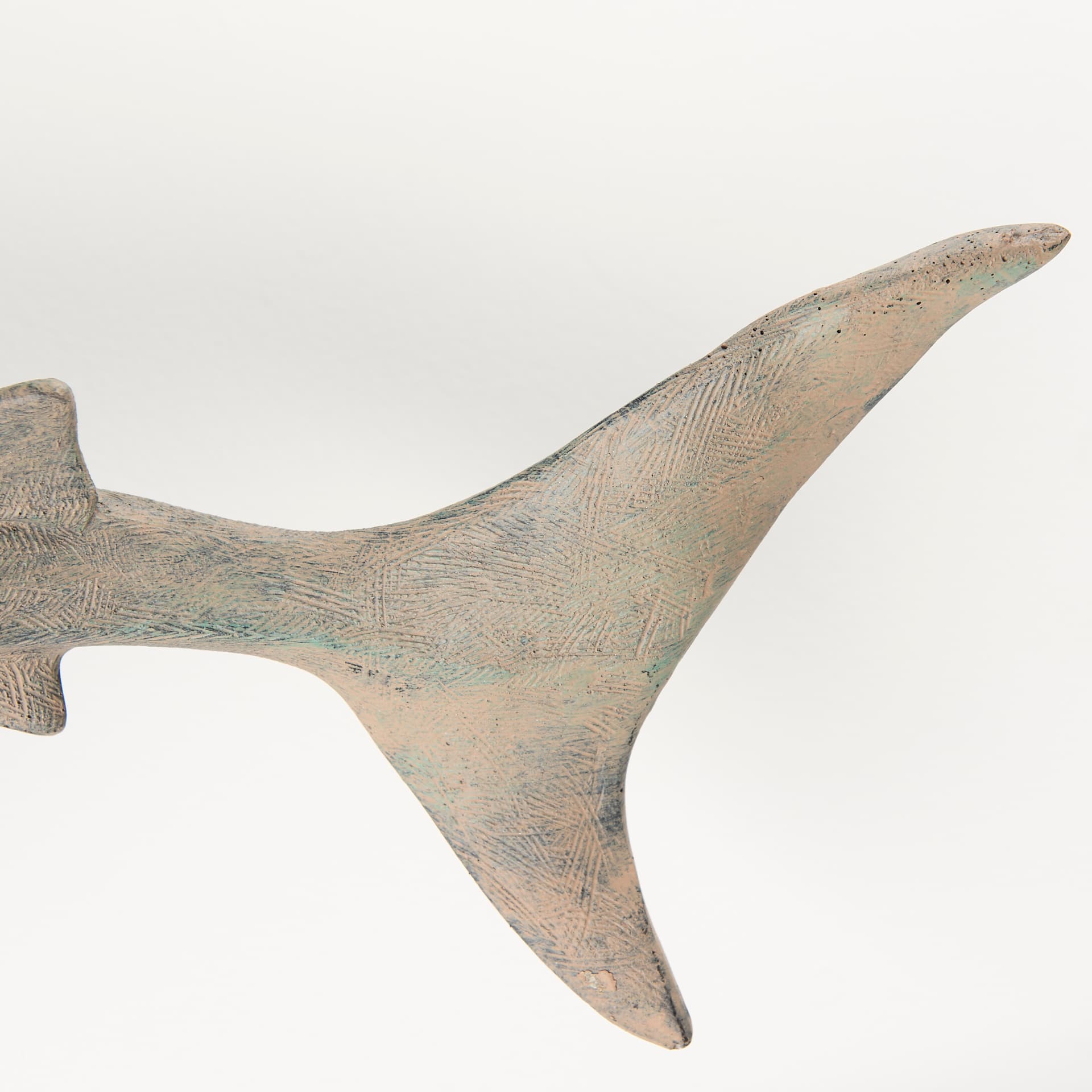 Willa Large Wall Mountable Whale Shark Sculpture — product photograph