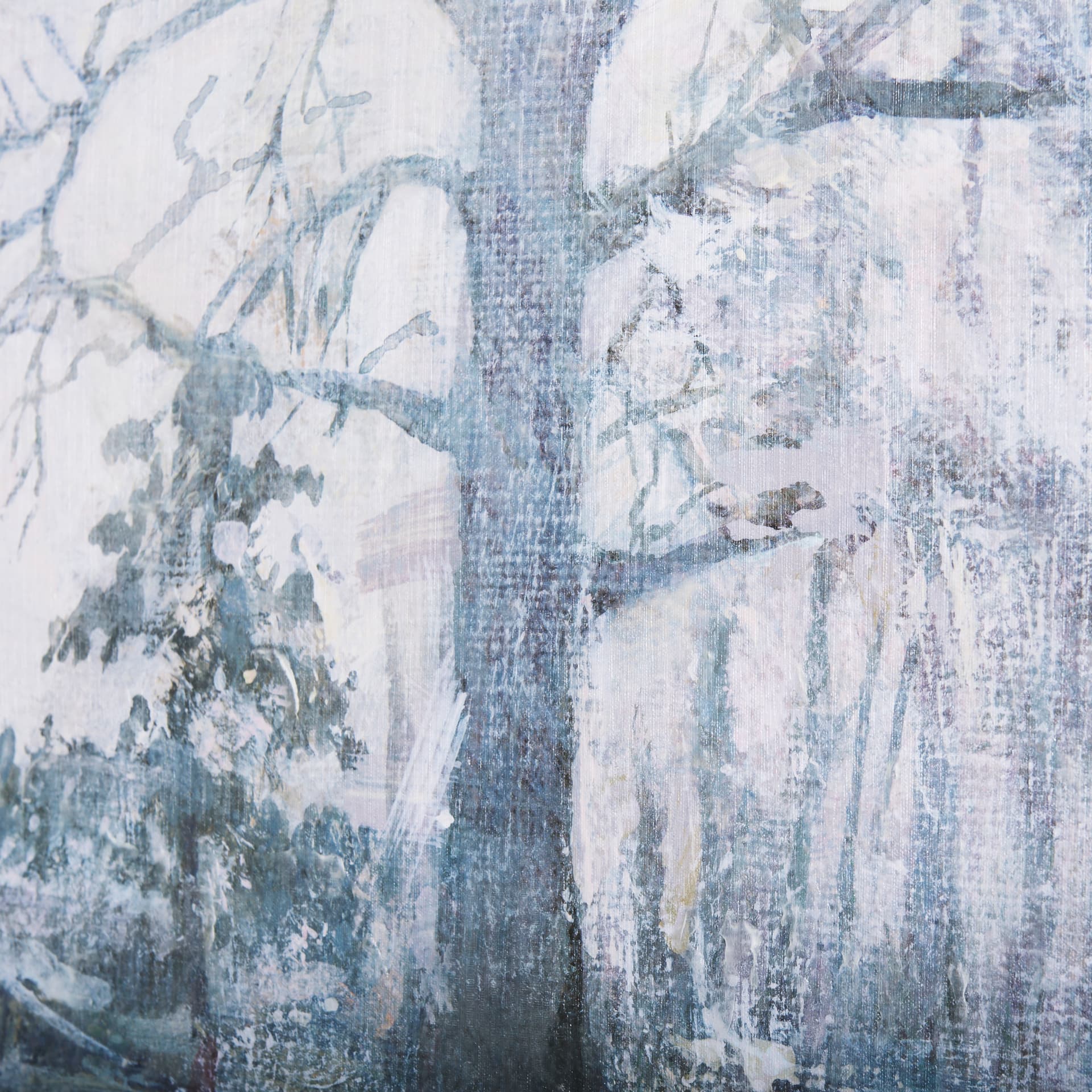 A Fresh Winter Morning I by Mercana Studio a Hand Embellished Textured Canvas — product photograph