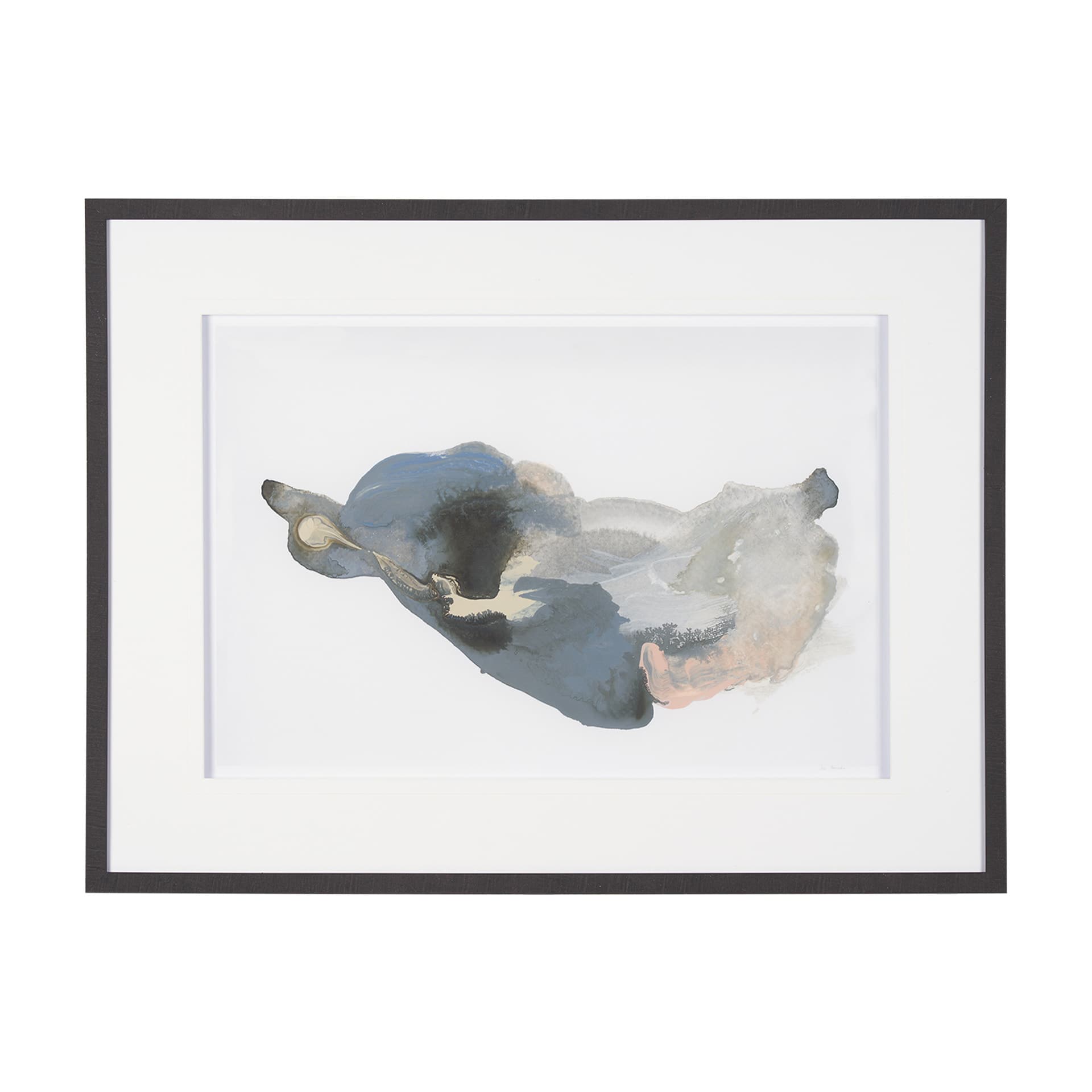 Being Present II by Ira Havuka a Framed Art Print Matted under Glass — product photograph