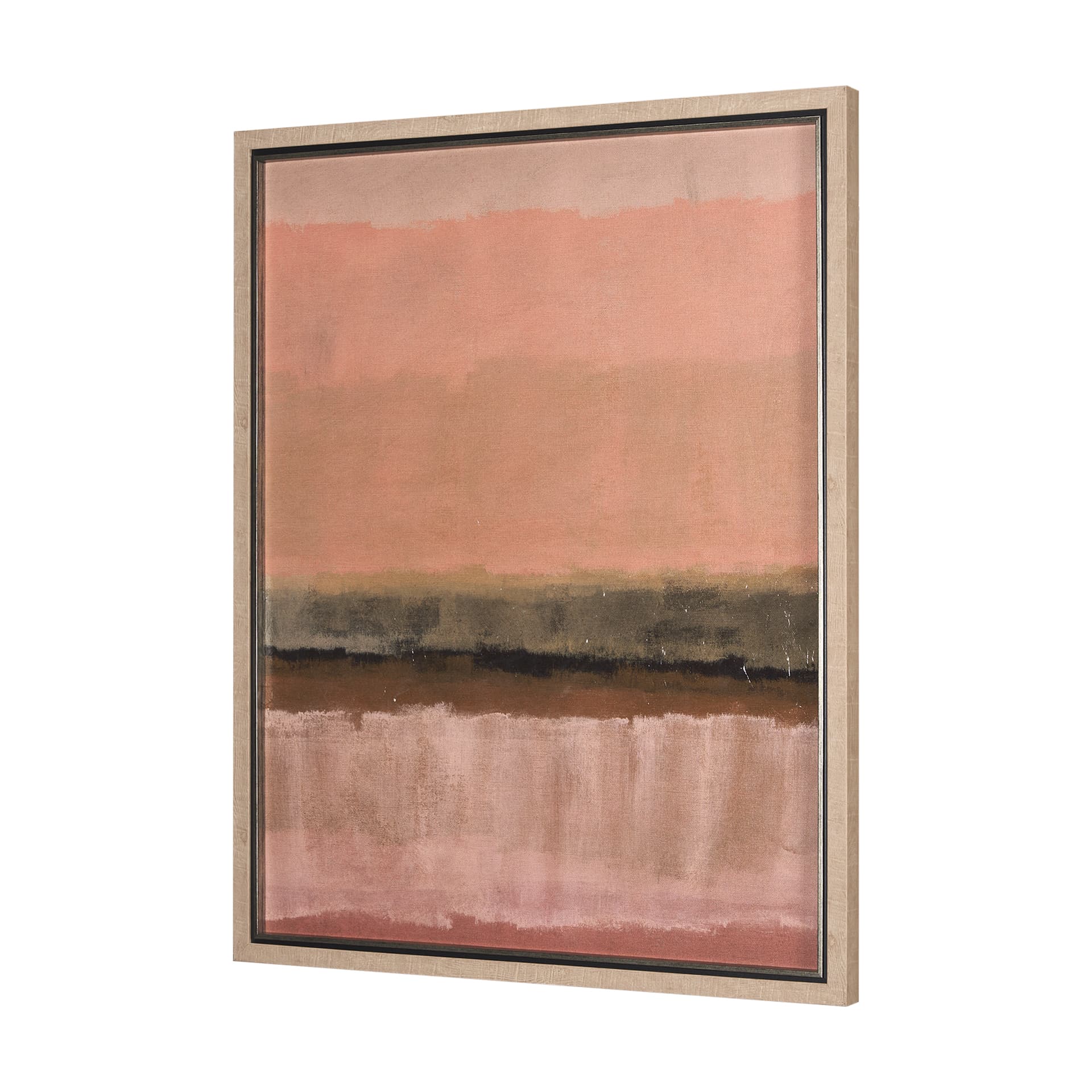 Quiet Echoes - Wash by Mercana Studio a Hand Embellished Textured Framed Art Print — product photograph