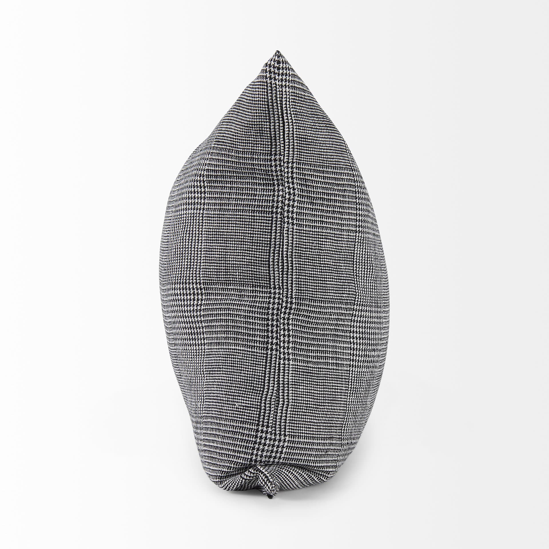 Ramone 20x20 Black and White Fabric Pillow Cover — product photograph