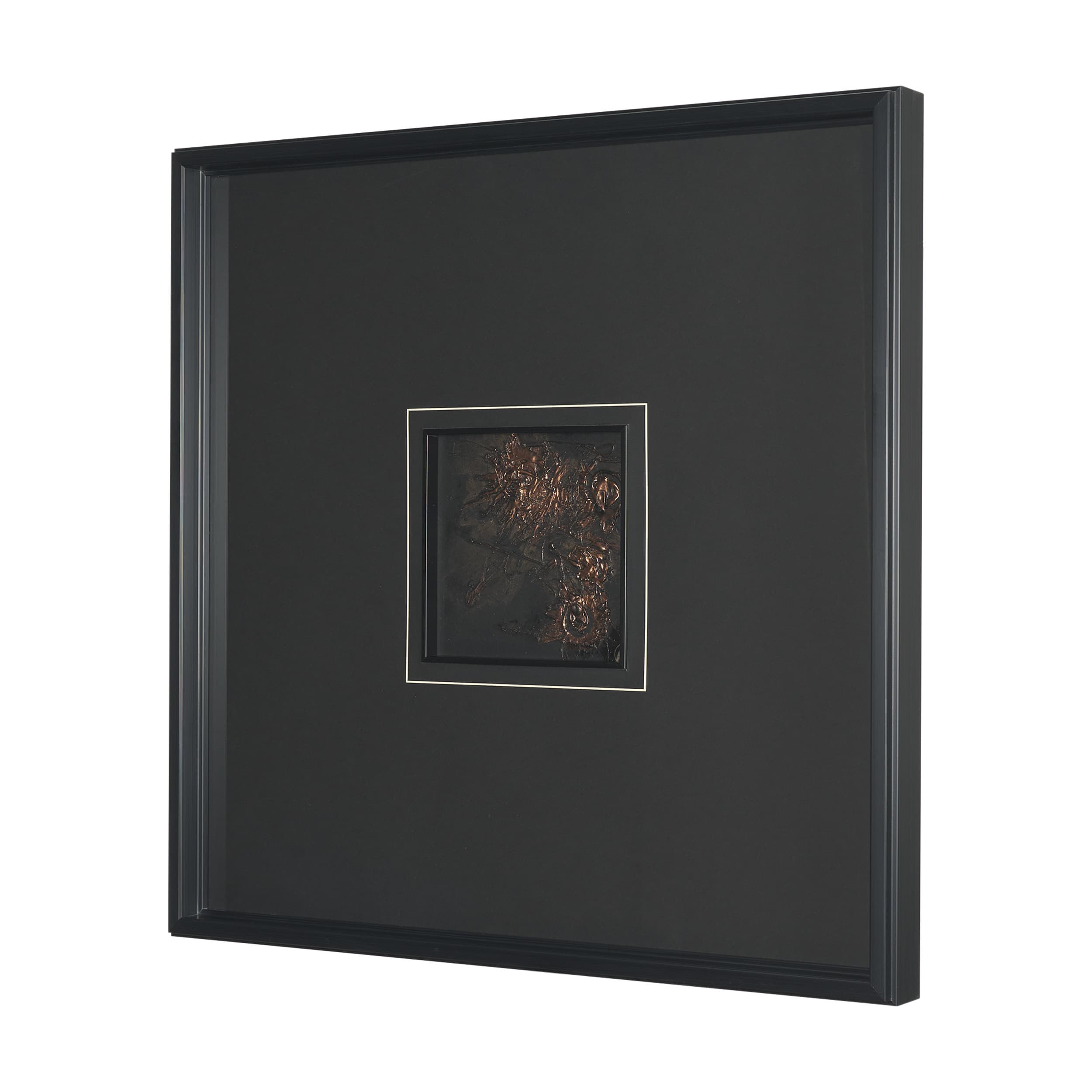 Gilded II by Mercana Studio Handmade Original Framed Artwork Matted under Glass — product photograph