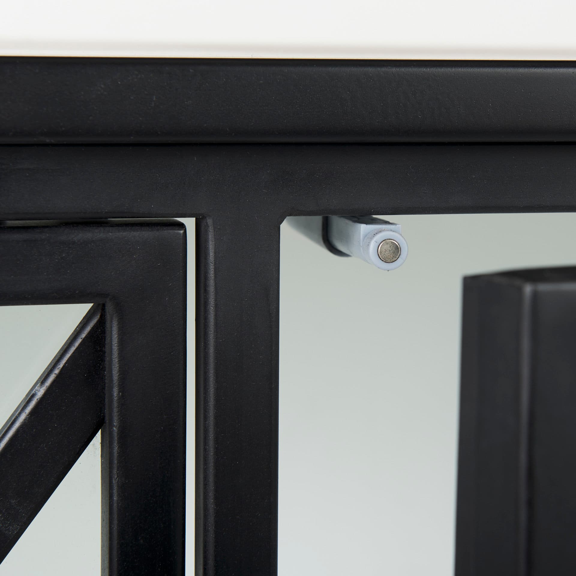 Aurelia Two Door Glass Cabinet — product photograph