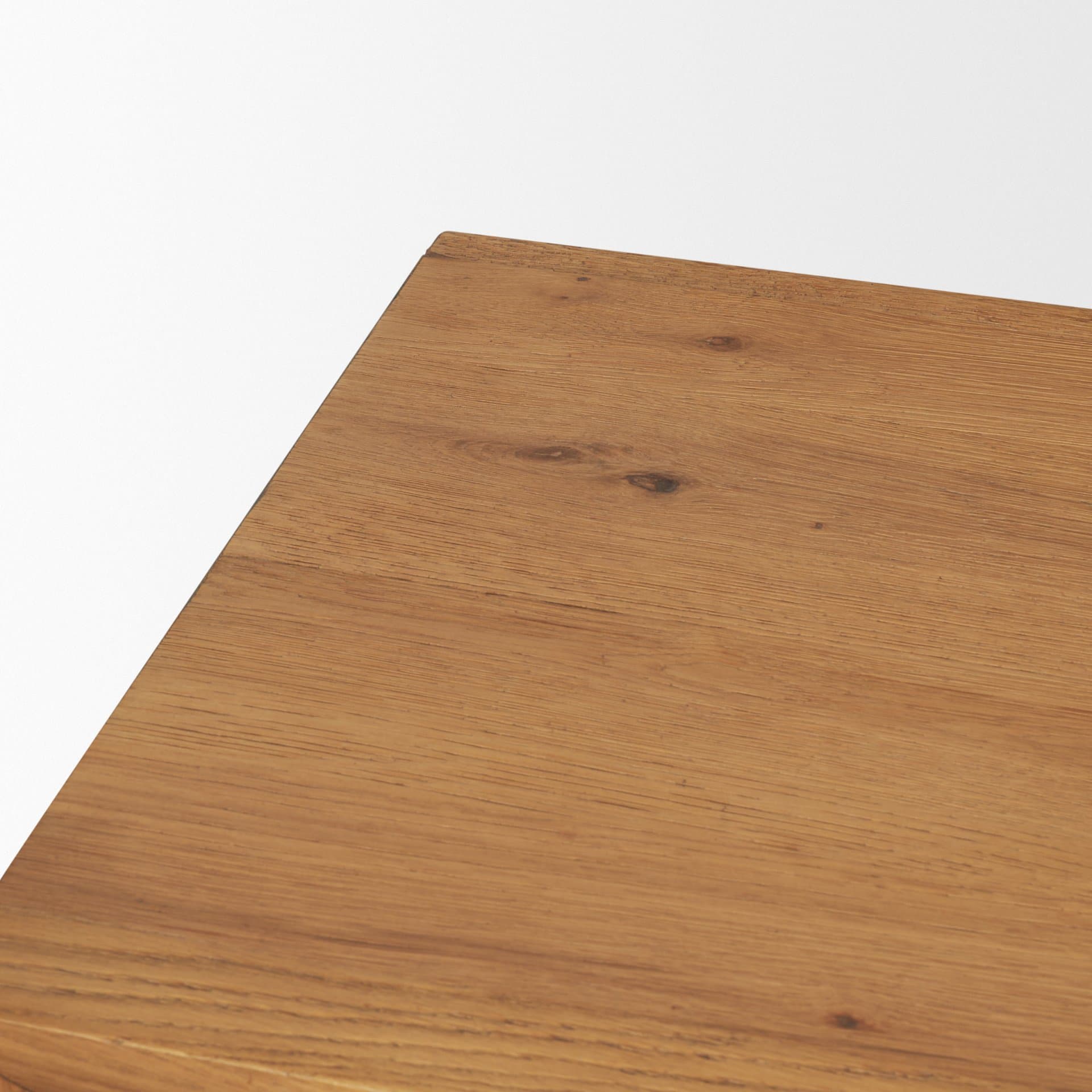 Belford 72" Light Brown Oak Wood Console Table — product photograph