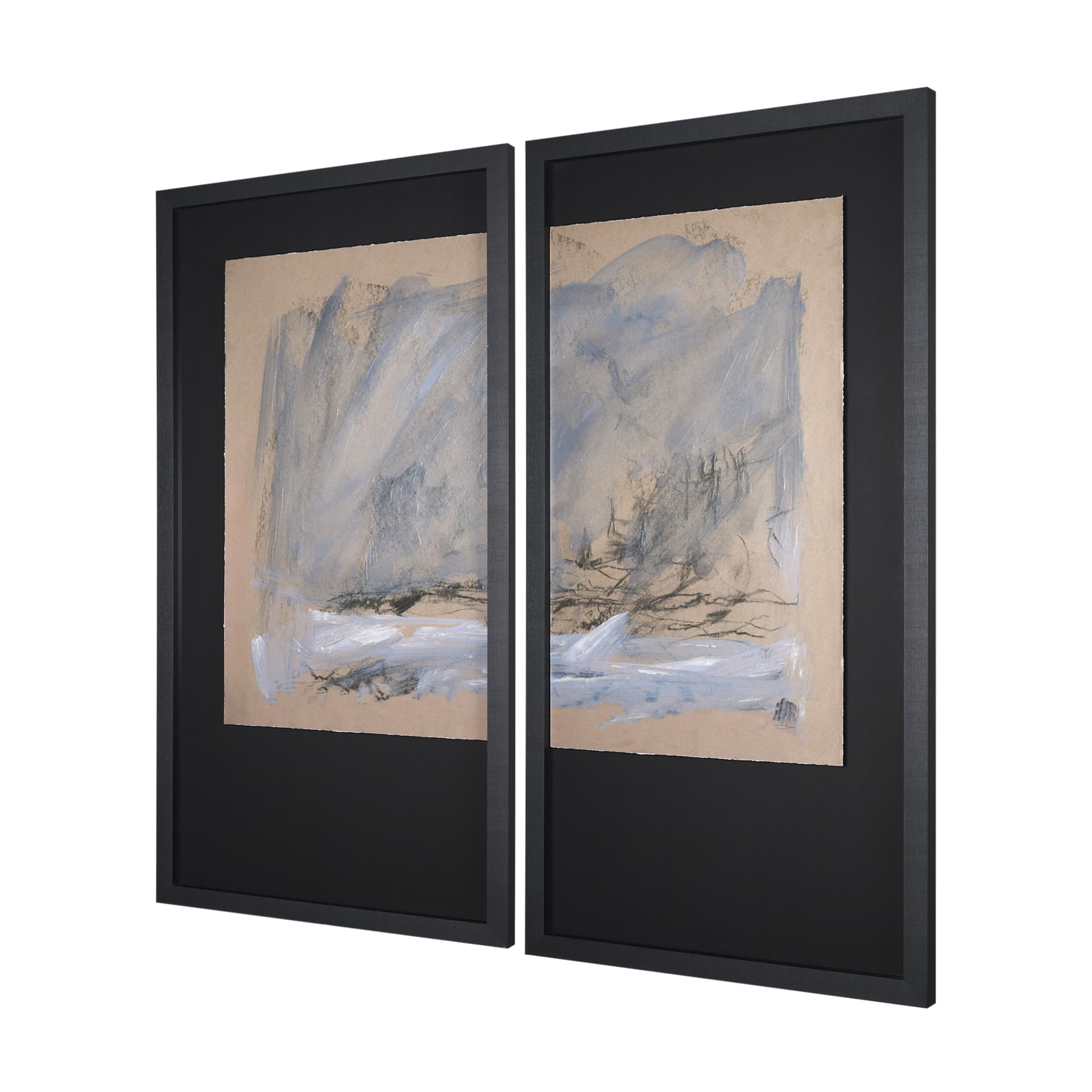 Abstract Landscape by Mercana Studio a Framed Art Print — product photograph