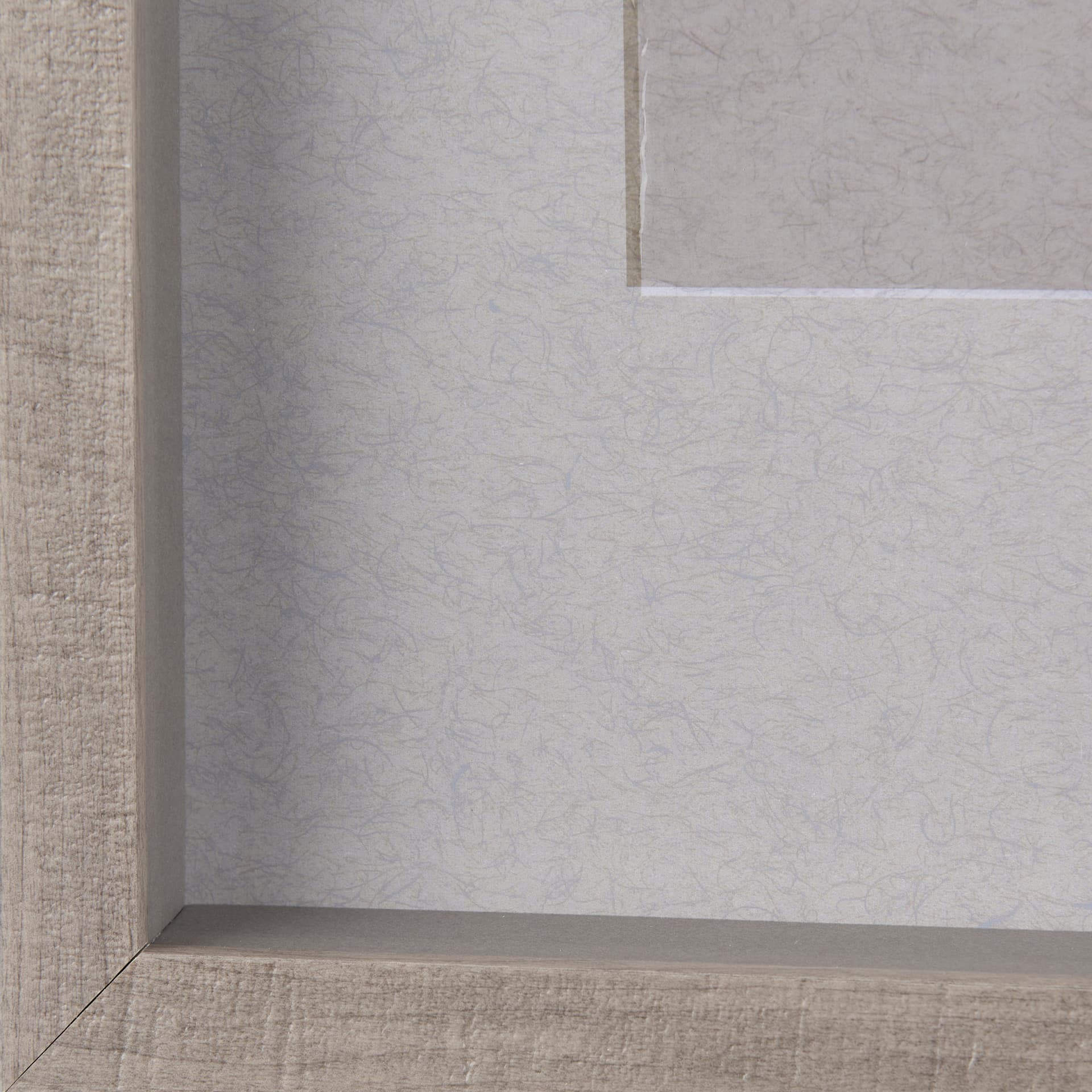 Balance V by Mercana Studio a Hand Embellished Textured Framed Art Print Matted under Glass — product photograph