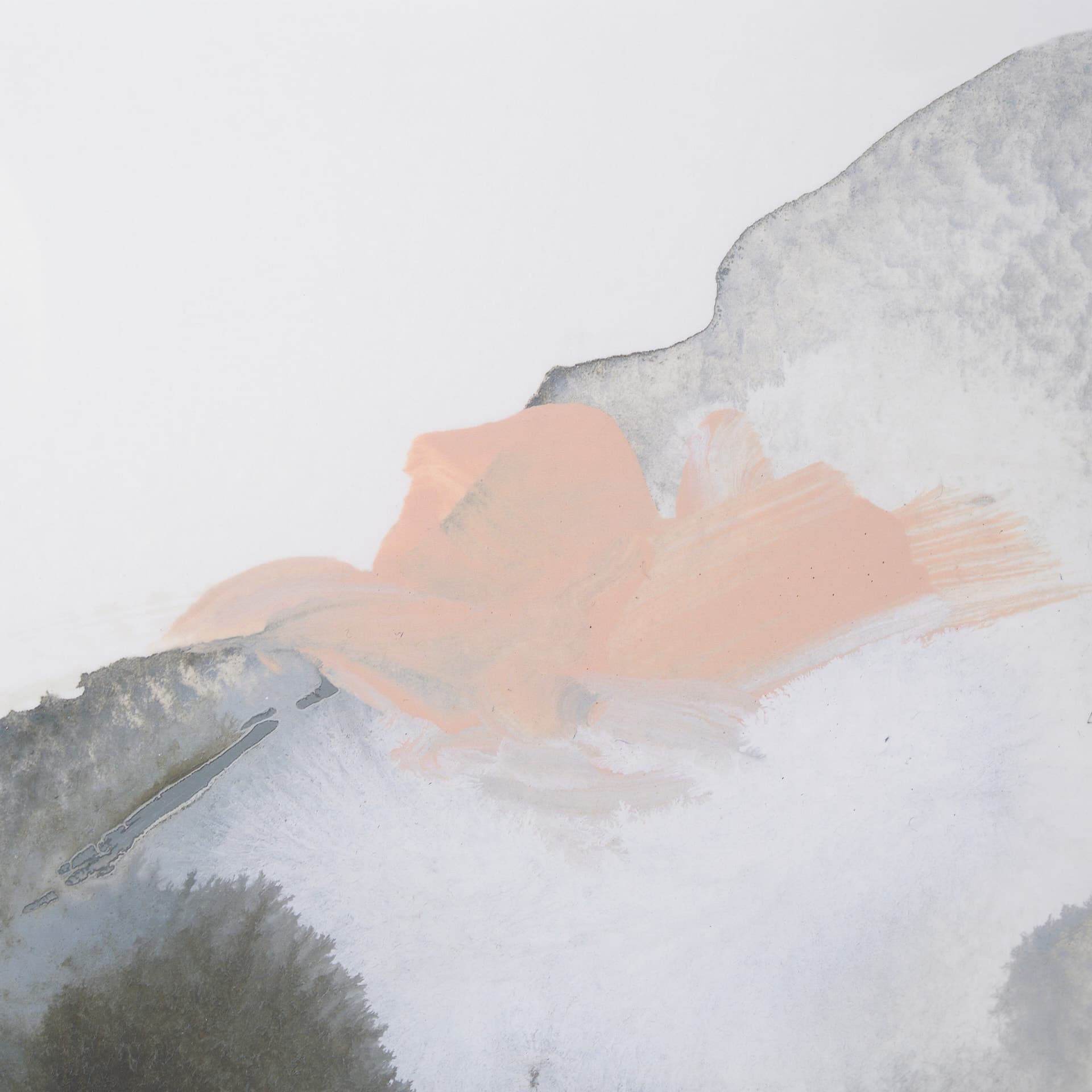 Being Present II by Ira Havuka a Framed Art Print Matted under Glass — product photograph