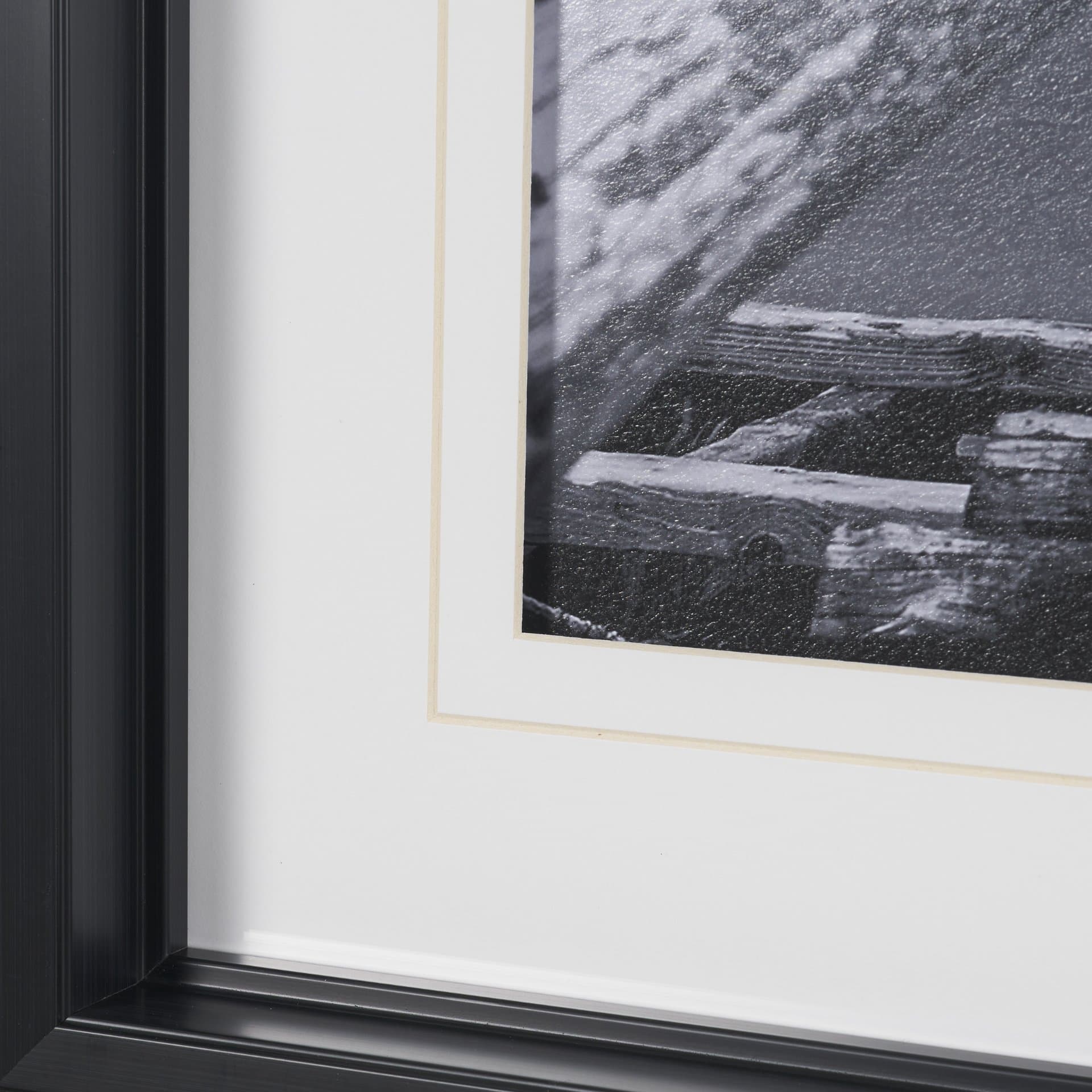 Where Water Waits by Chad Mackay Textured FramedPhoto Print Matted under Glass — product photograph