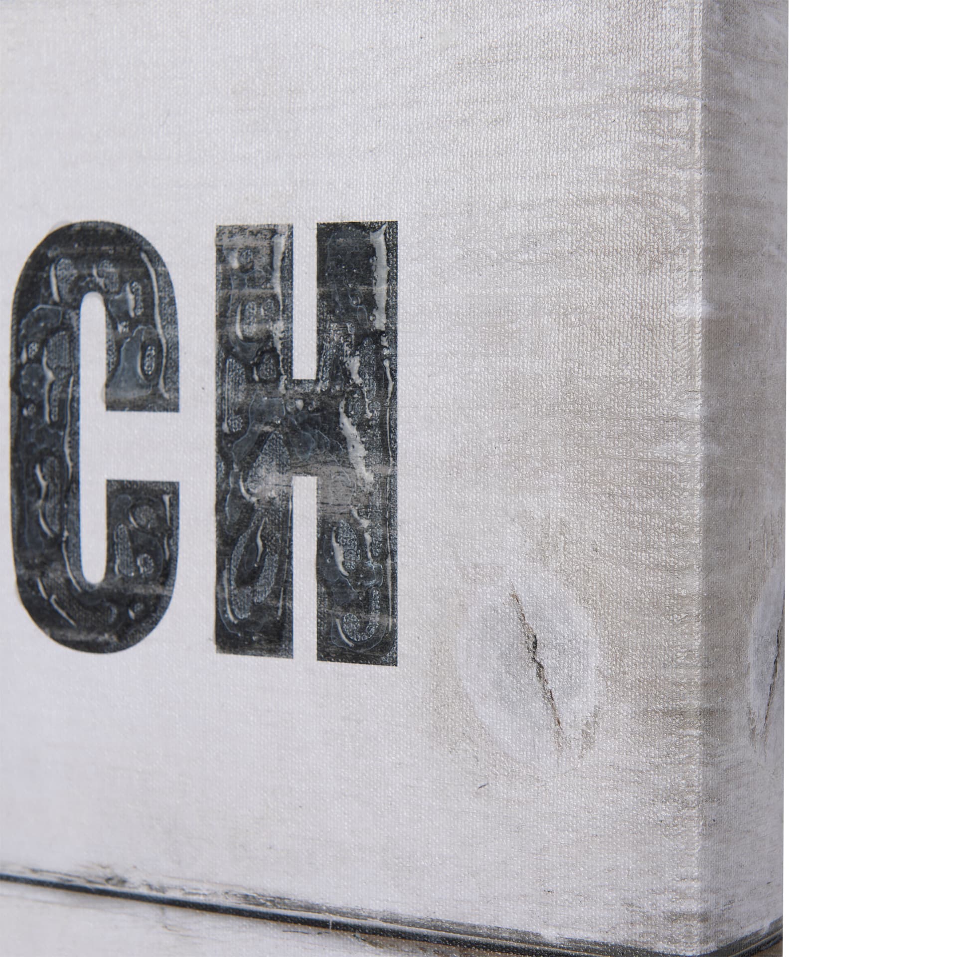 Boat Launch by Mercana Studio a Hand Embellished Textured Canvas — product photograph