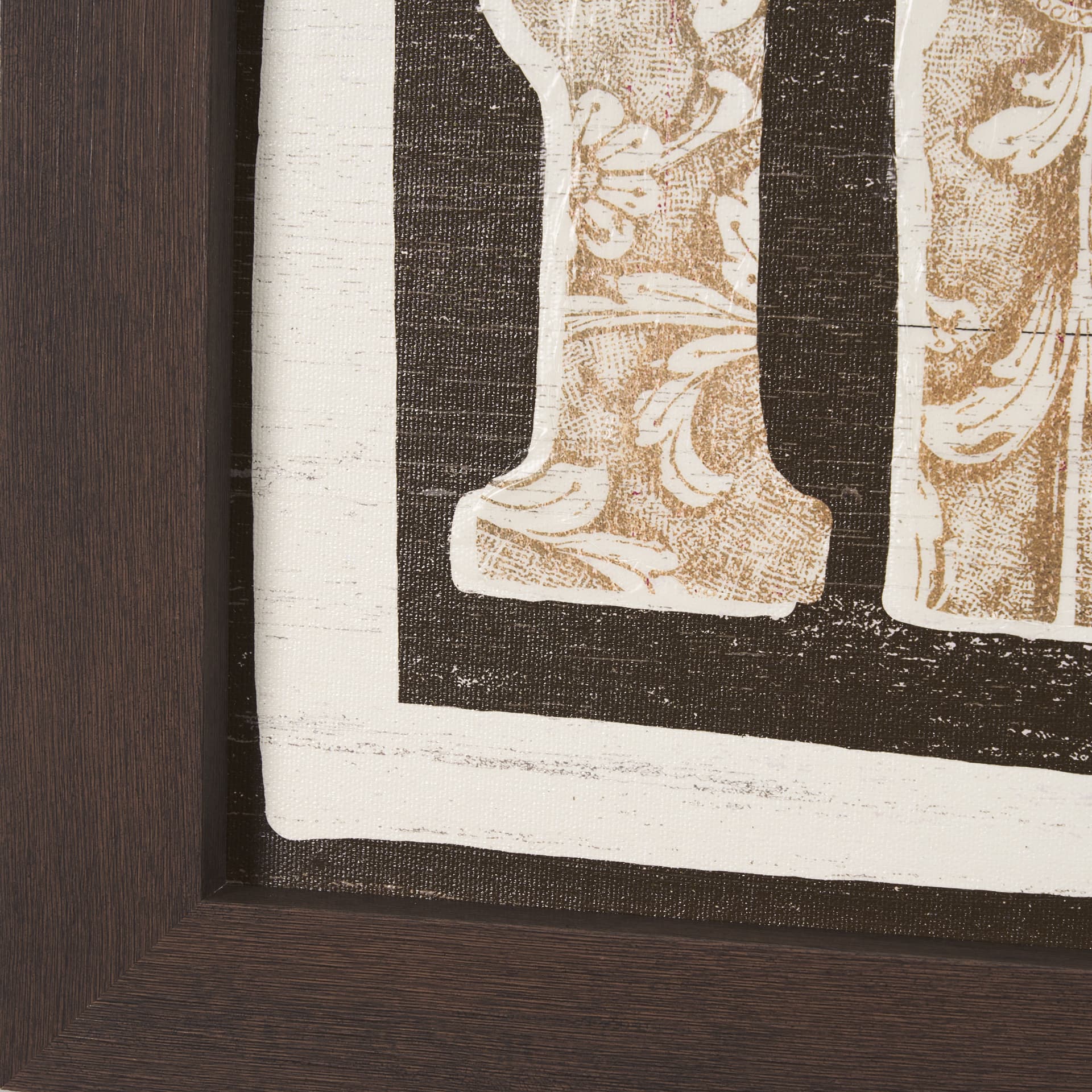 Cowboy Culture - Howdy by Mercana Studio a Hand Embelished Textured Framed Art Print — product photograph