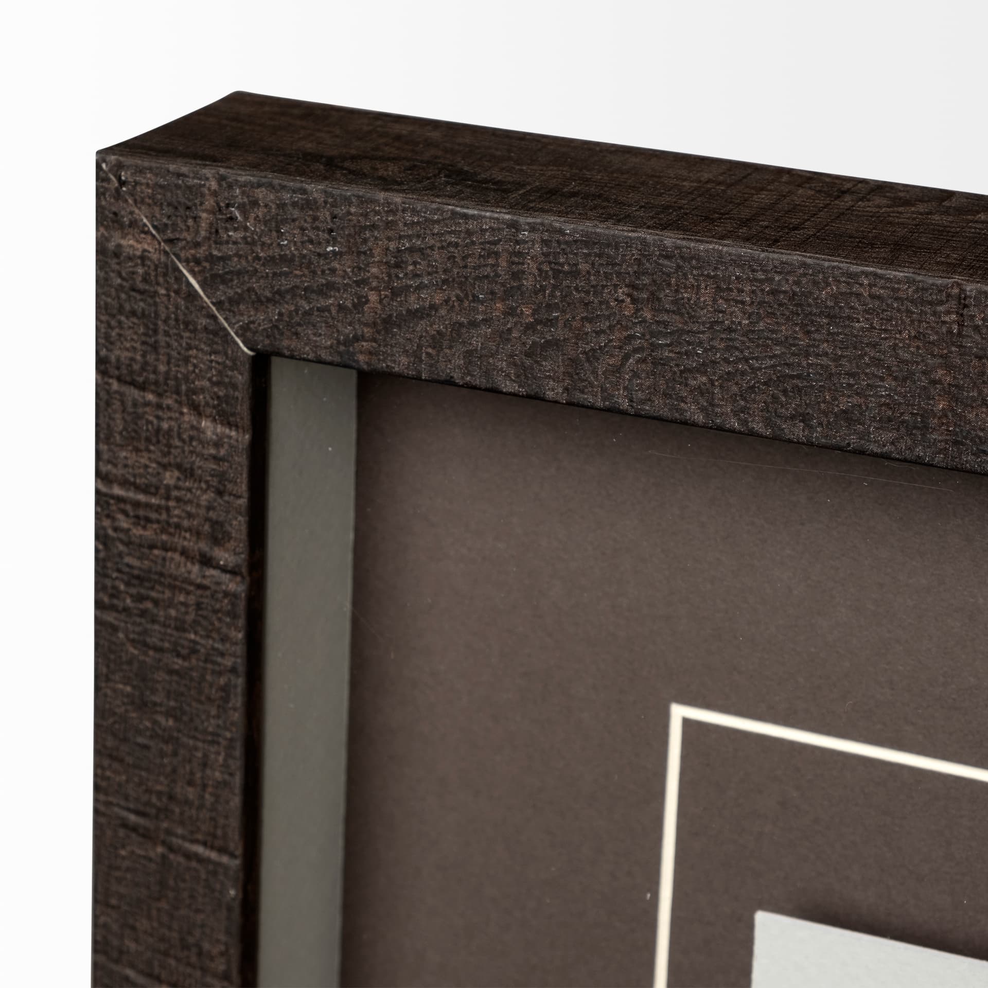 Assam by Kristine Hegre a Hand Embellished Textured Framed Art Print Matted under Glass — product photograph