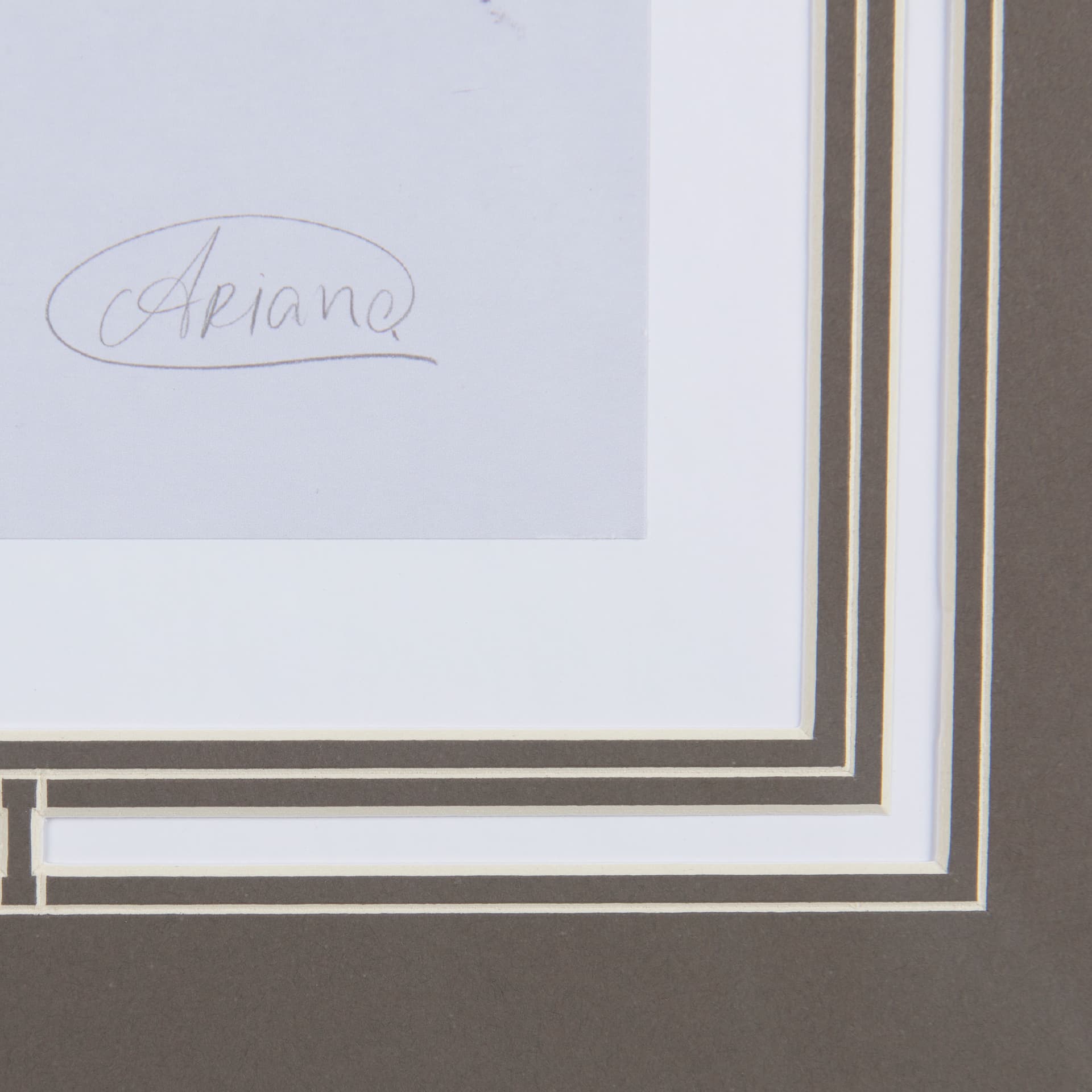 Arabian II by Mercana Studio a Hand Embellished Textured Framed Art Print Matted under Glass — product photograph