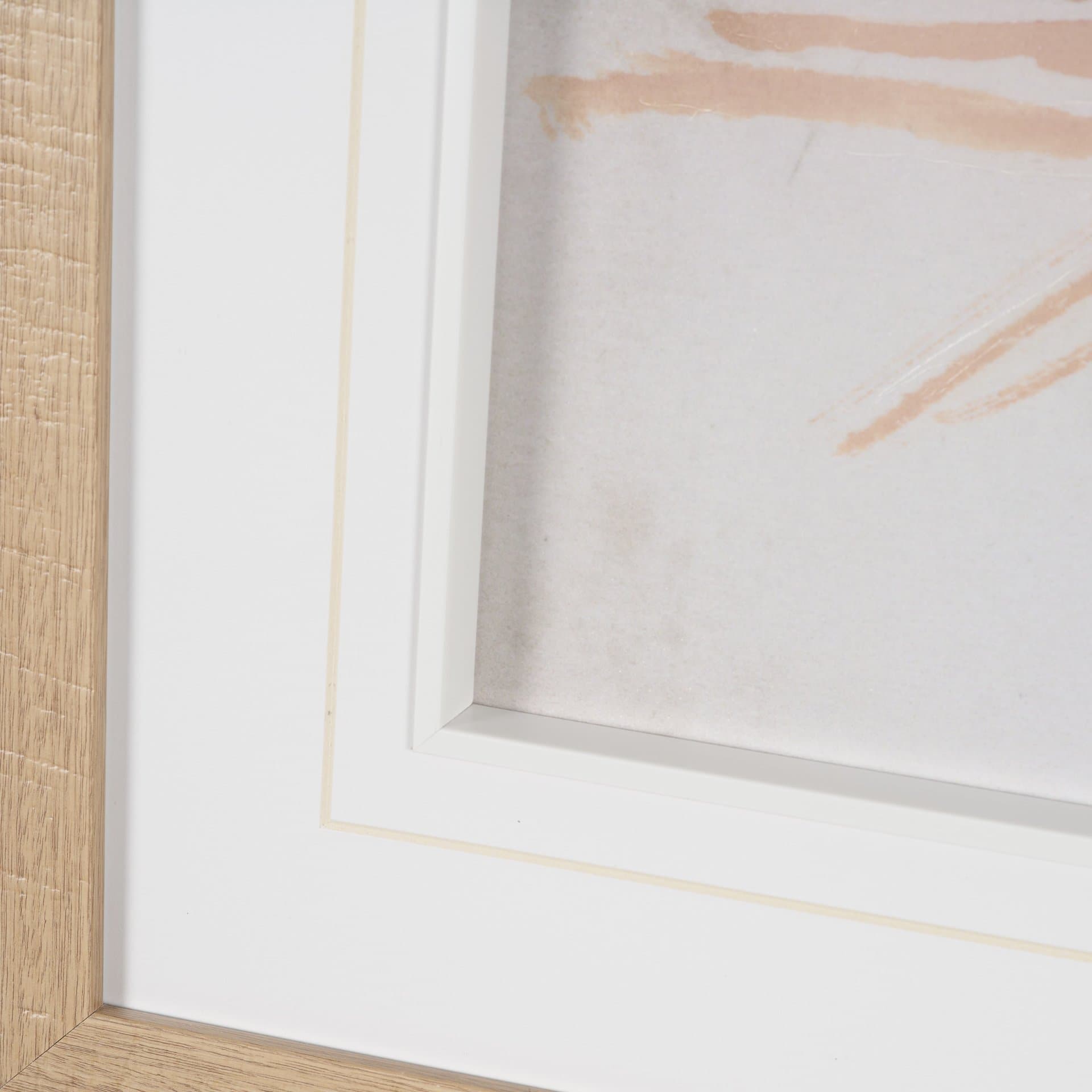 Palm Spring I by Mercana Studio Hand-Embellished Framed Artwork Matted under Glass — product photograph