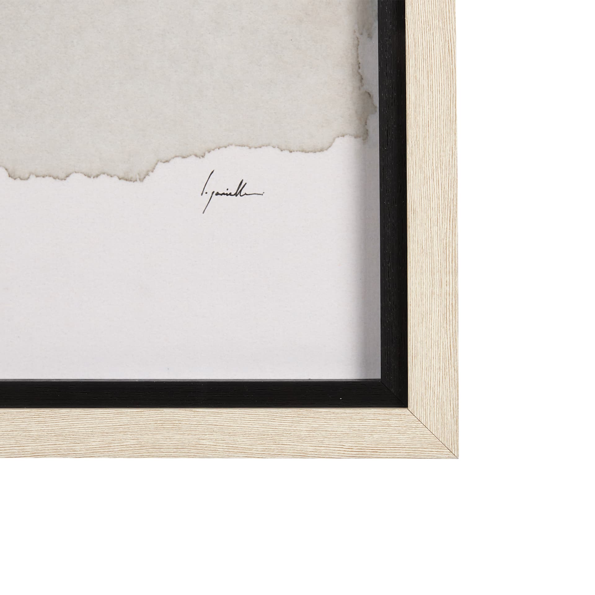 VesseII by Mercana Studio a Hand Embellished Textured Framed Art Print Matted under Glass — product photograph