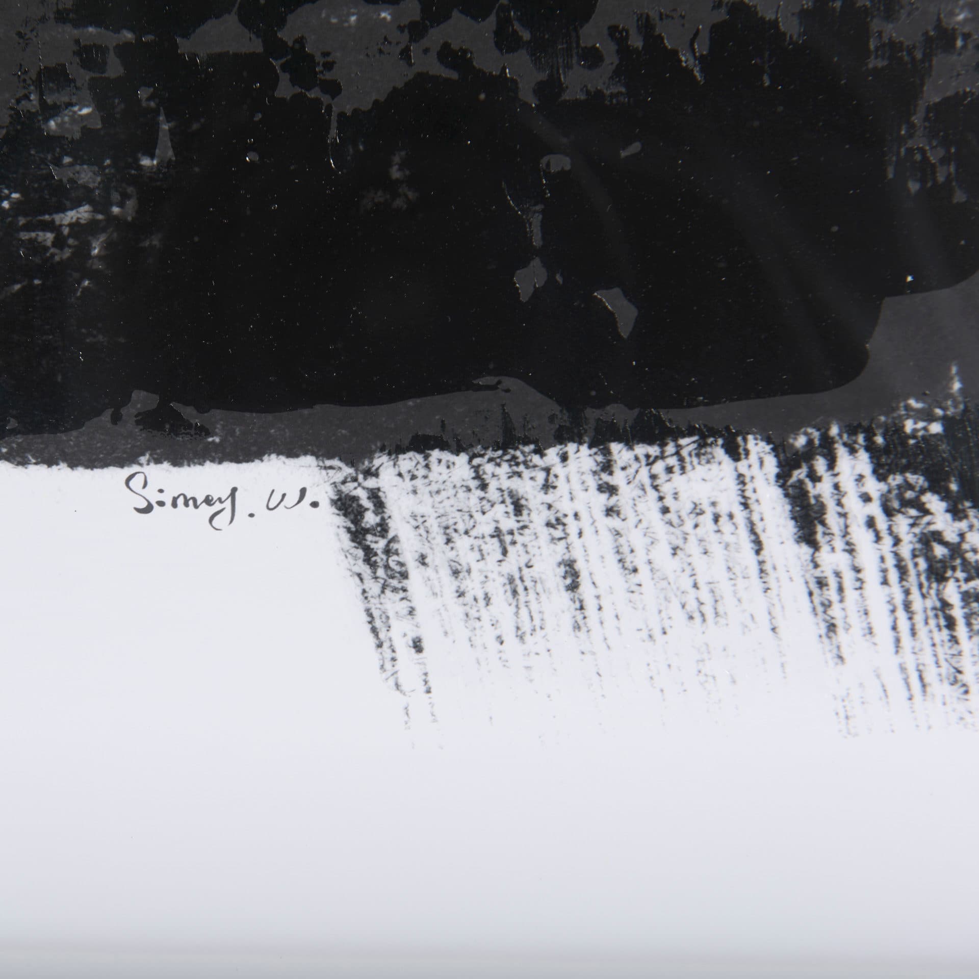 Wind III by Simeng a Framed Art Print Matted under Glass — product photograph