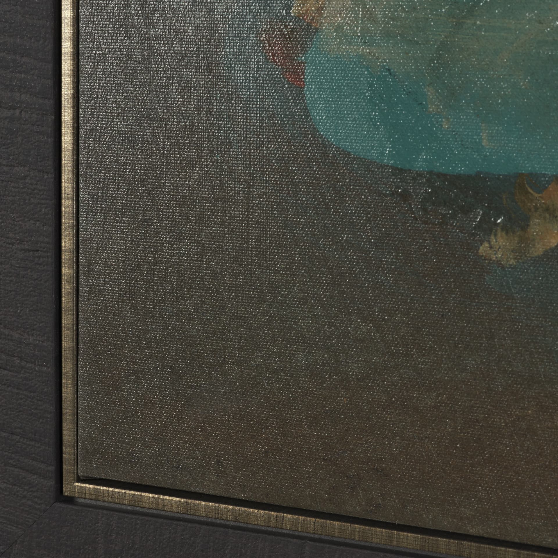 Graphite Sensation II by Mercana Studio a Hand Embellished Textured Framed Canvas — product photograph