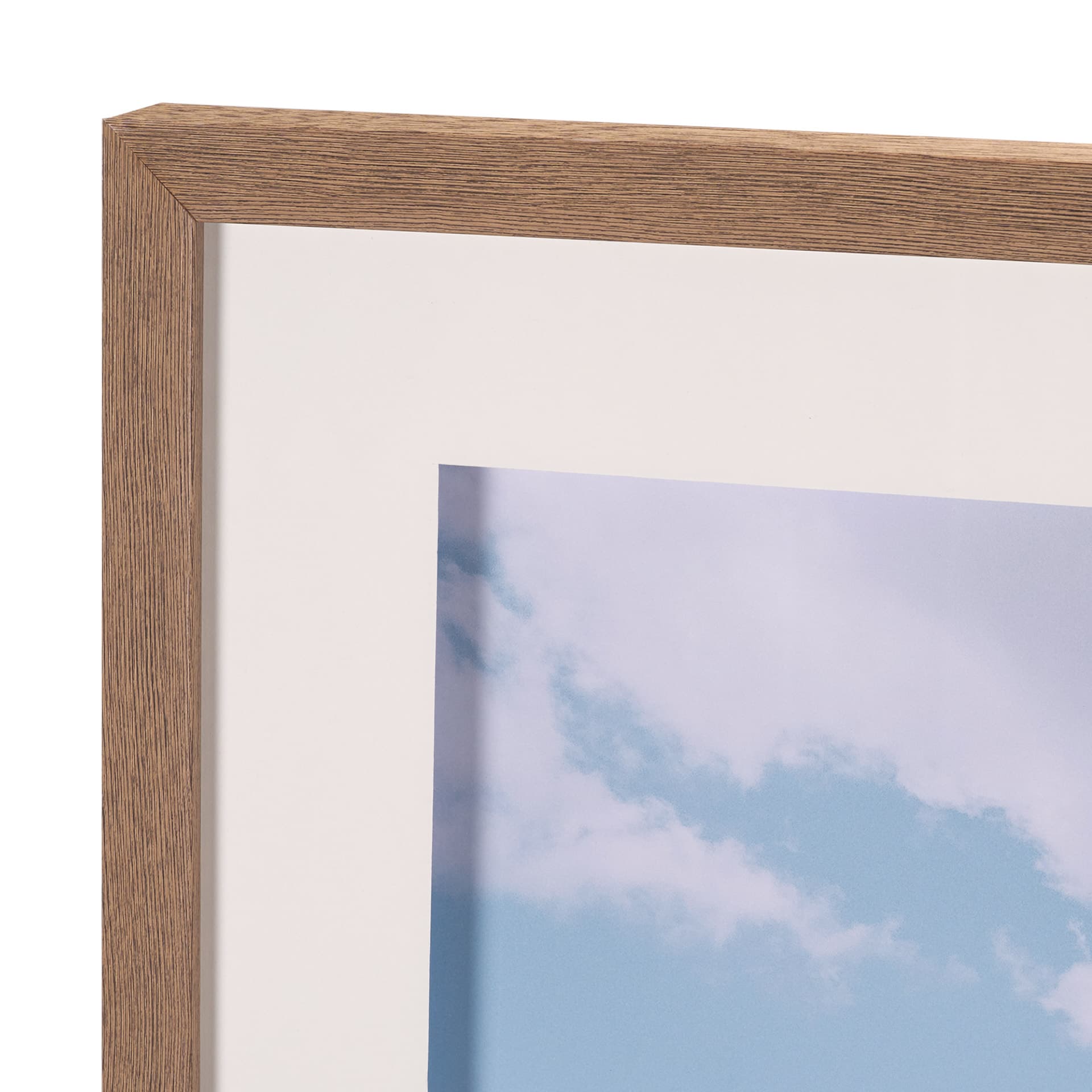 Historic Row IV by Nathan Larson a Framed Photo Art Print Matted under Glass — product photograph