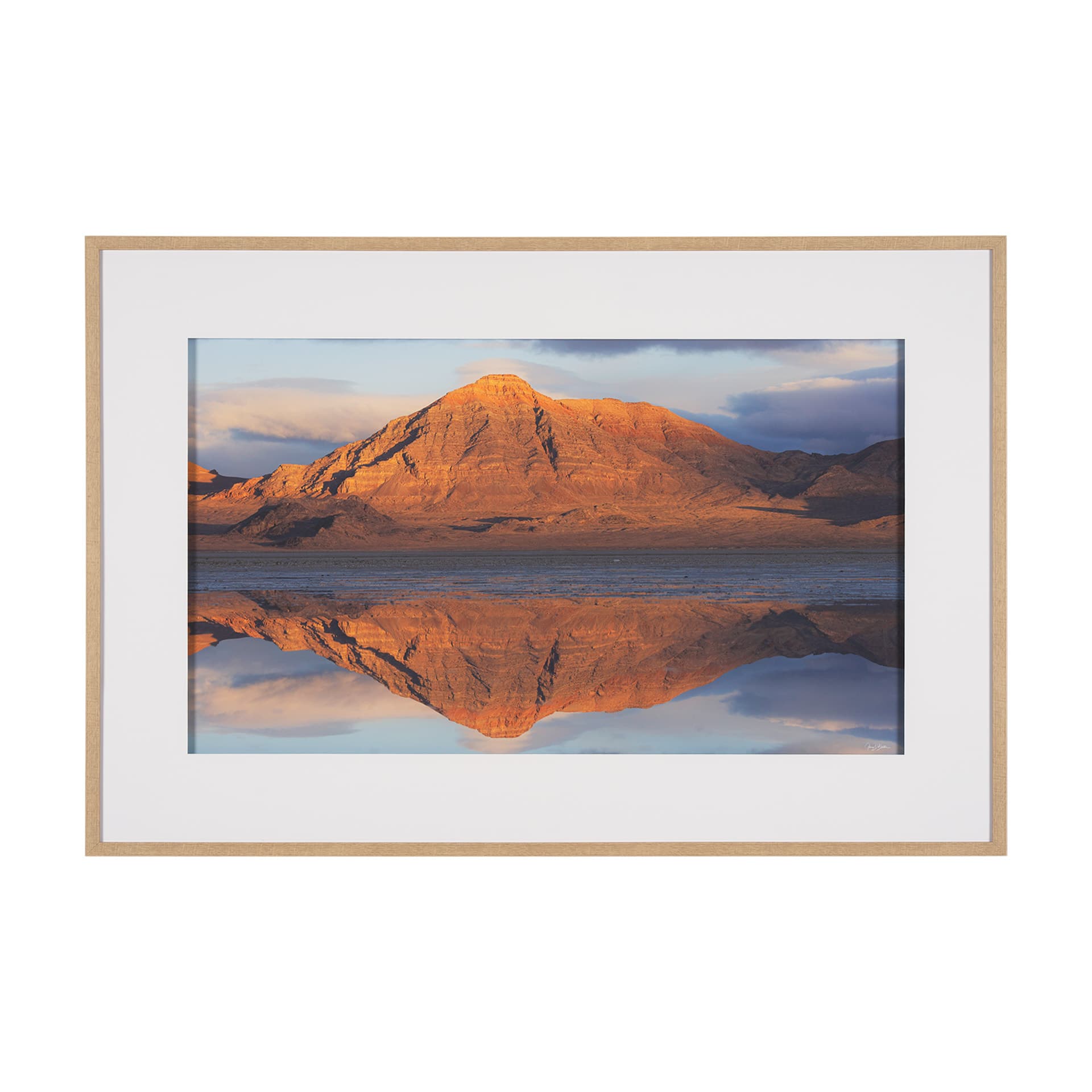 Magic Mirror by Gary Blatter a Framed Photo Art Print Matted under Glass — product photograph