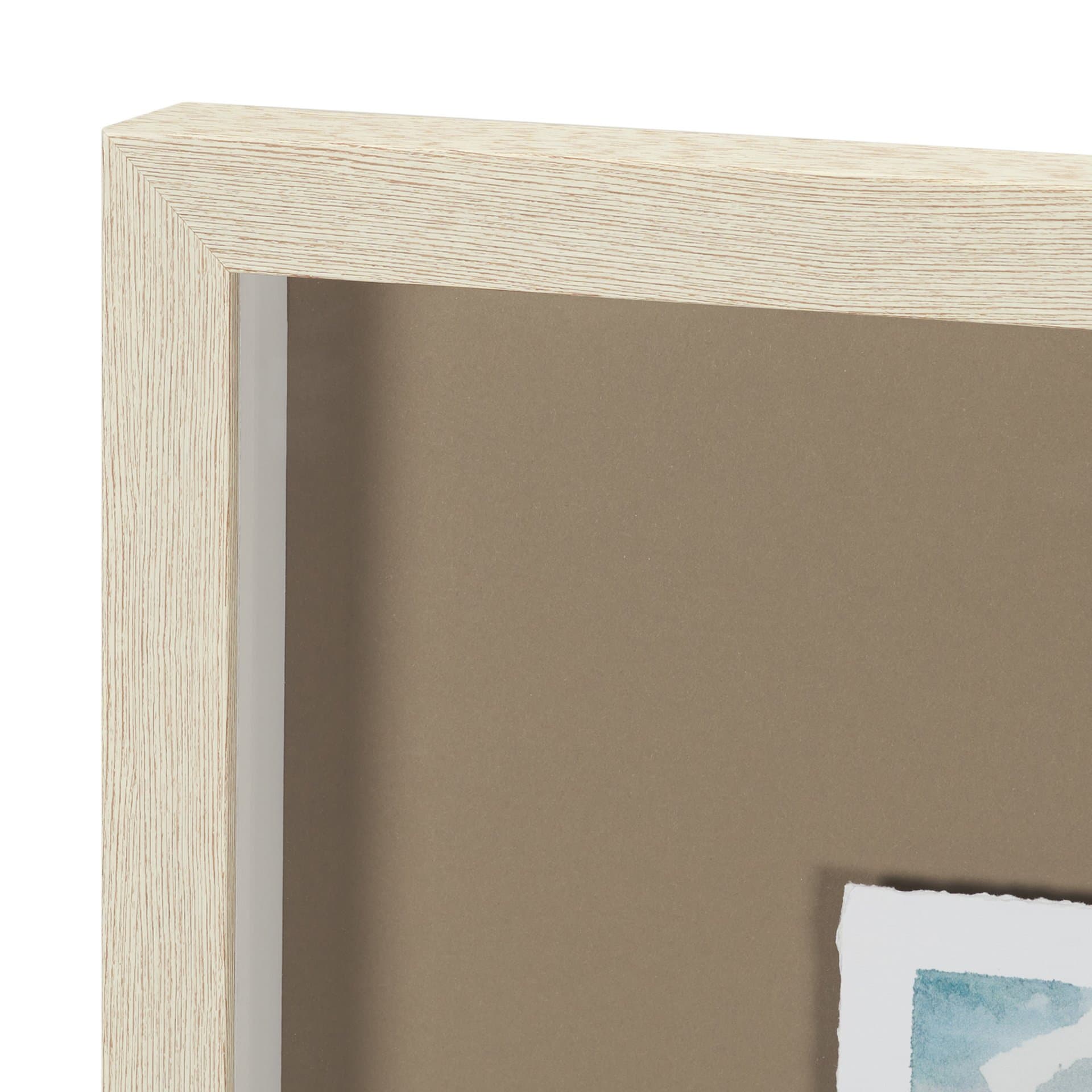 Shoreline Beauty II by Mercana Studio Hand Embelished Framed Artwork Matted under Glass — product photograph