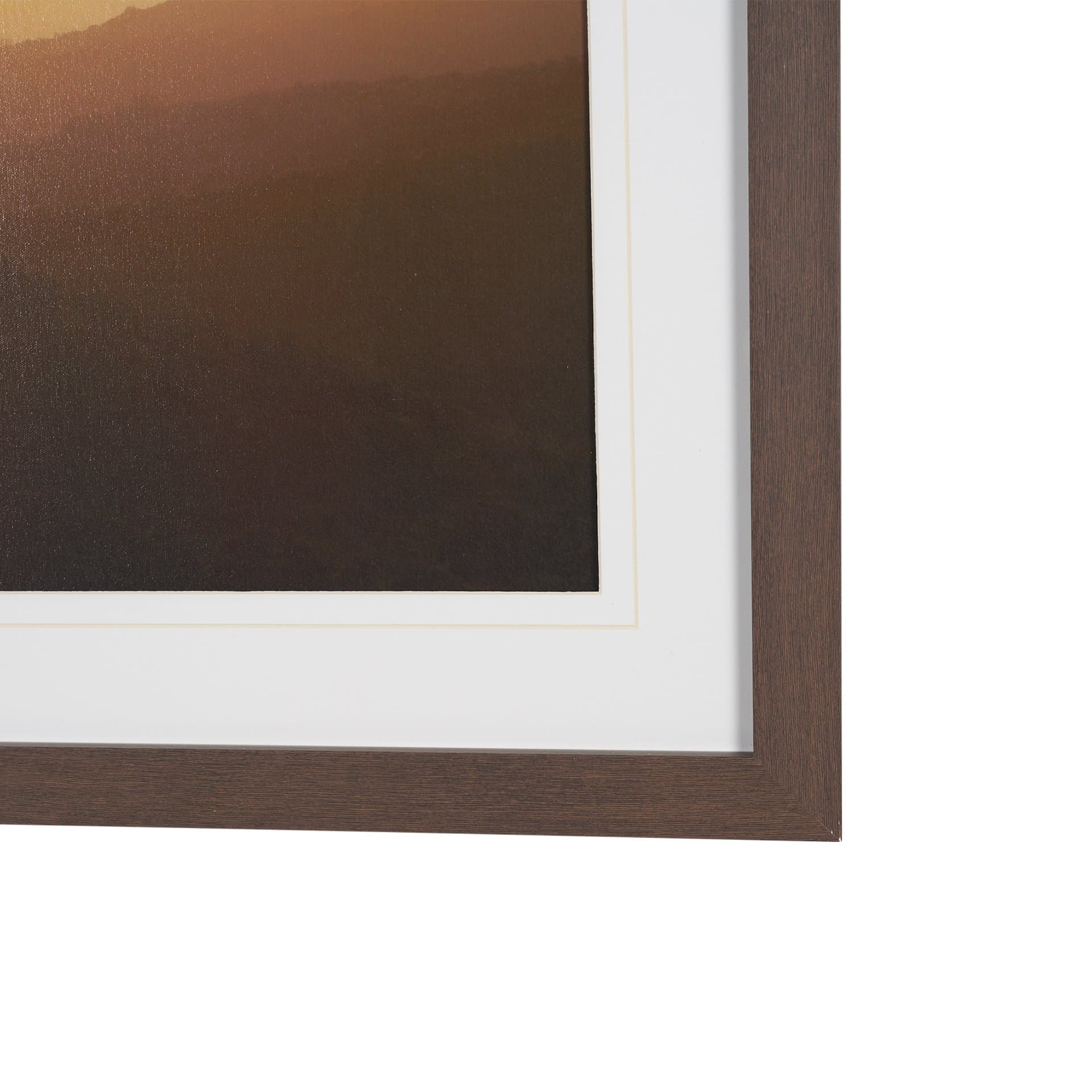 Tuscan View Sunset - Flight by Zaira Zarotti Framed Photo Print Matted under Glass — product photograph